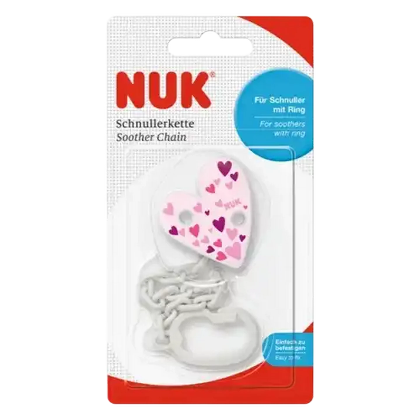 Image of NUK Soother Chain (Colour May Vary)