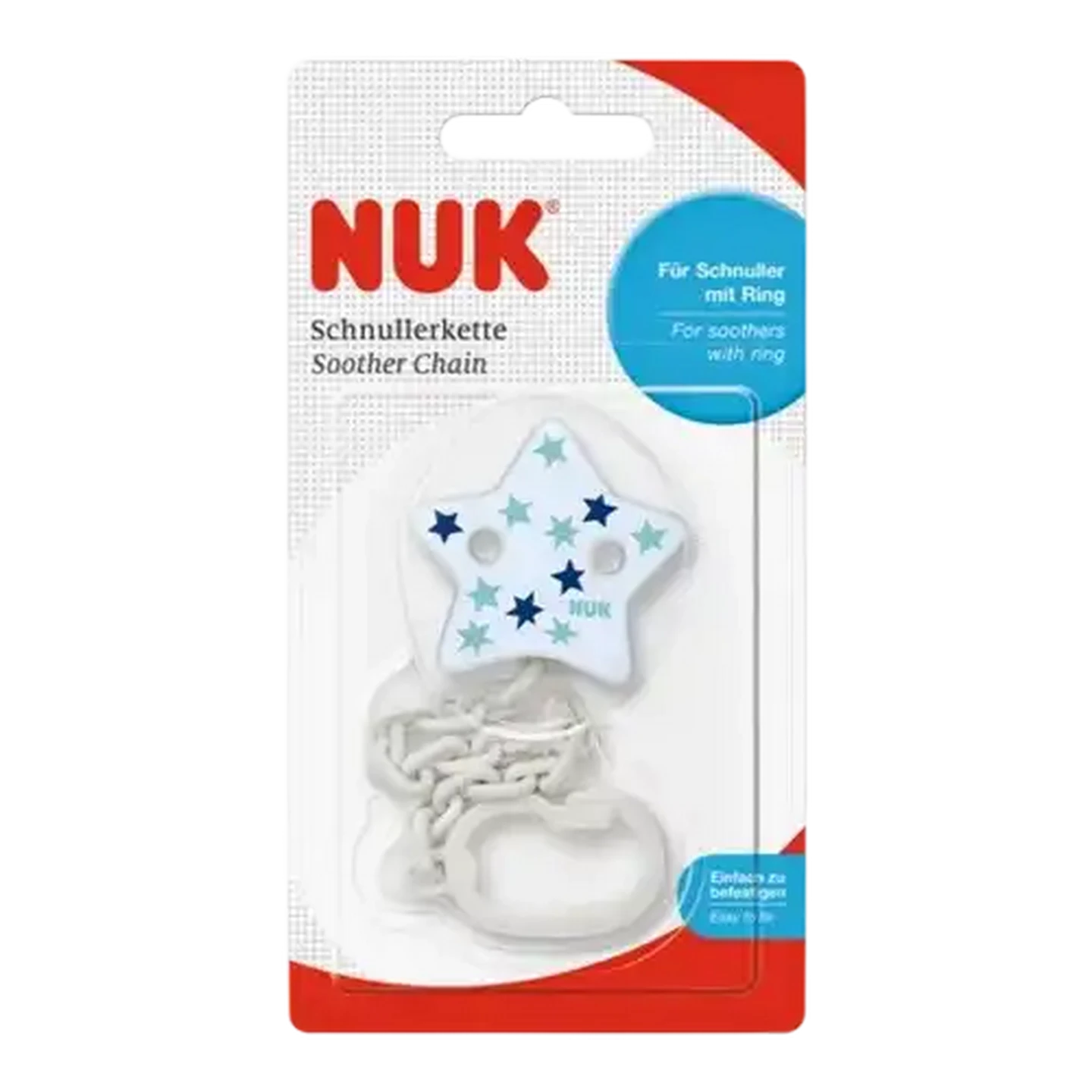 Image of NUK Soother Chain (Colour May Vary)