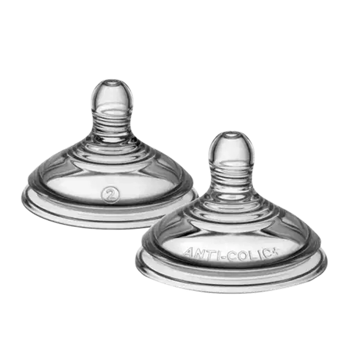 Image of Tommee Tippee Natural Start Advanced Anti Colic Medium Flow Teats 3 Months + 2-Pack