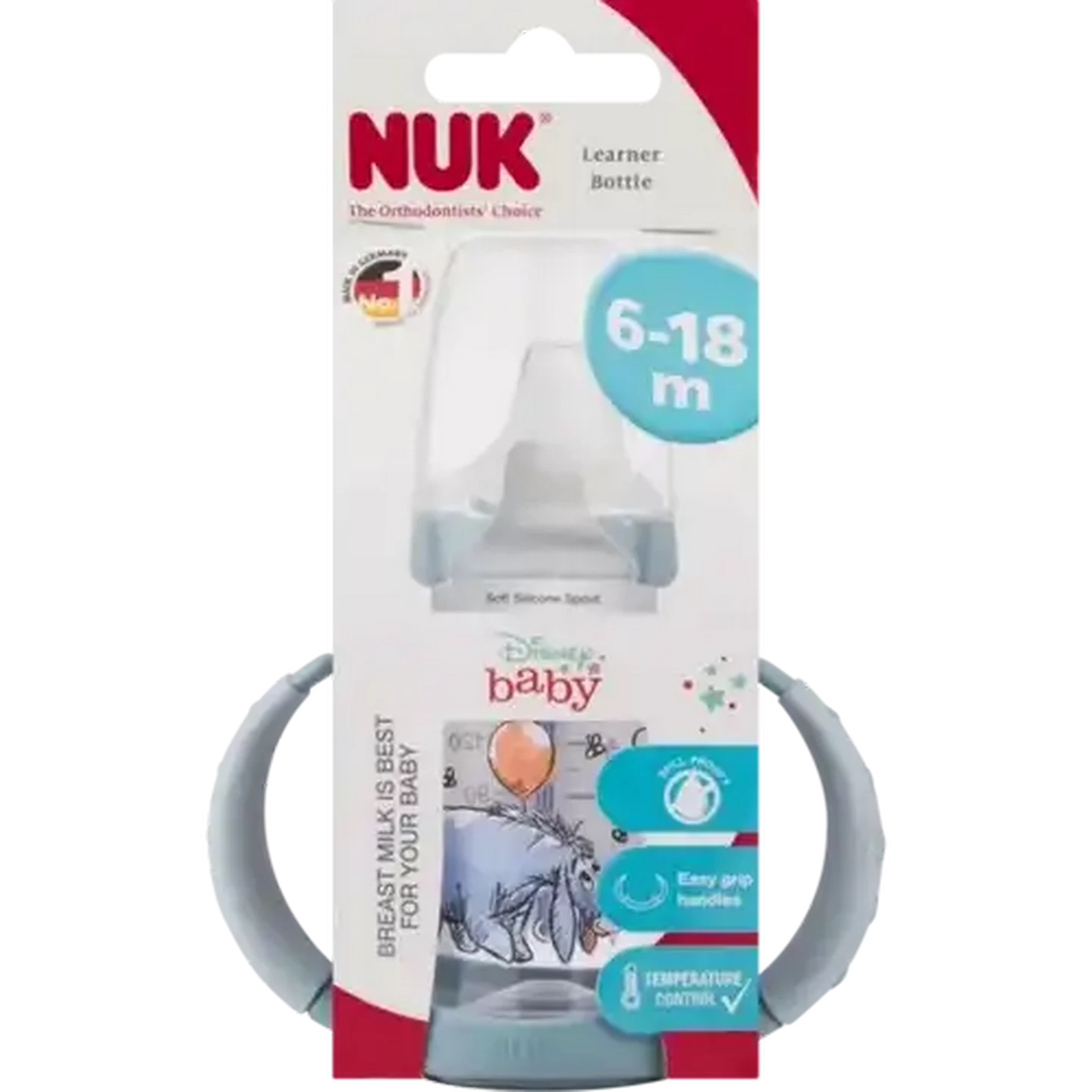 Image of NUK Disney Baby Learner Bottle 6-18 Months