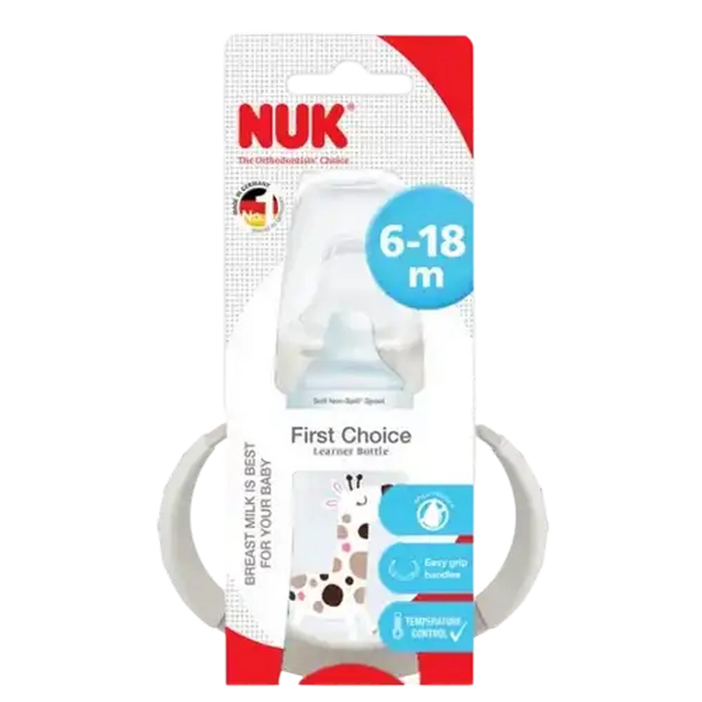 Image of NUK First Choice Learner Bottle 150ml (Design May Vary)