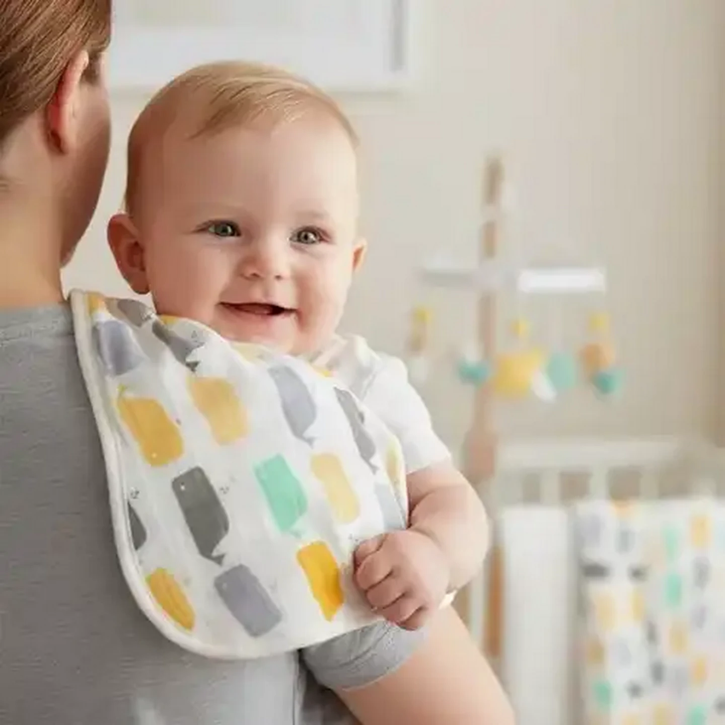 Image of Jolly Tots Mika Bamboo Burpcloth 52cmx24cm