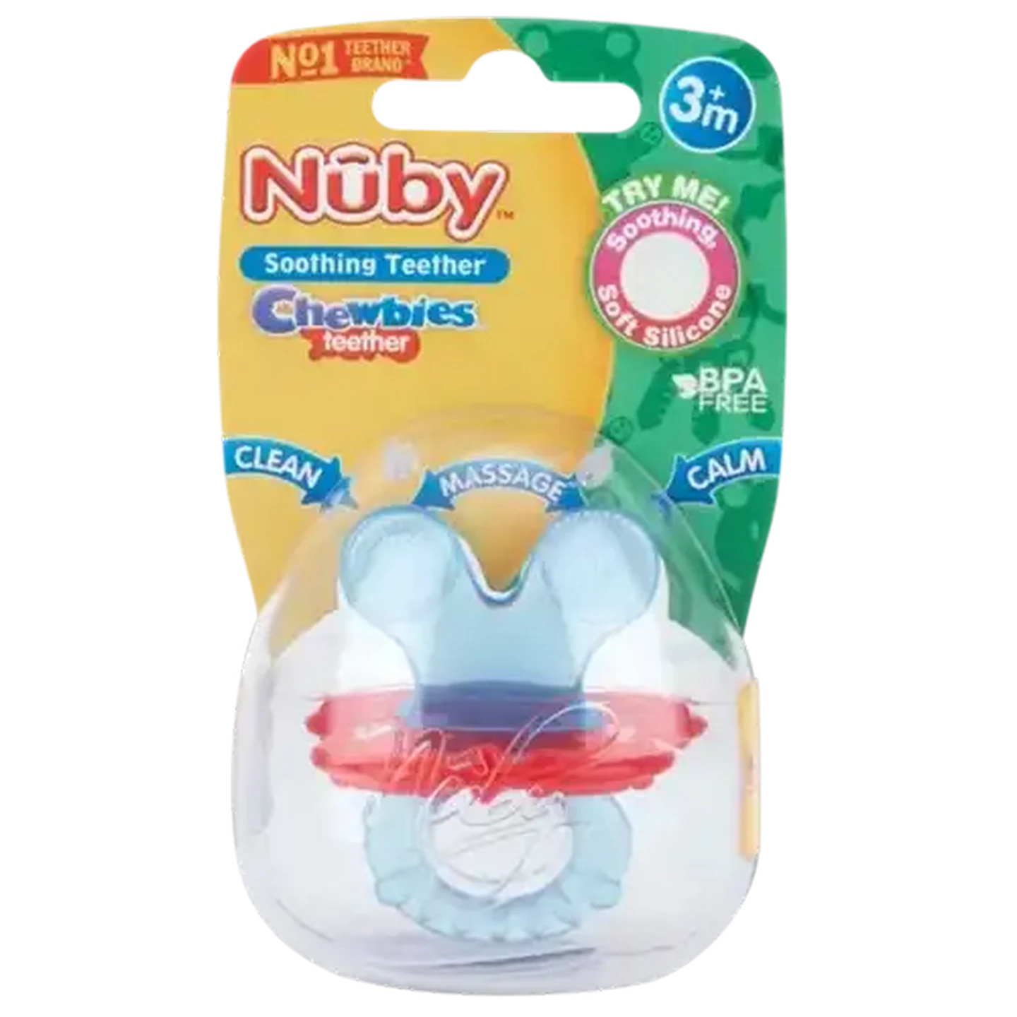 Image of Nûby Chewbies Teether 3 Months +
