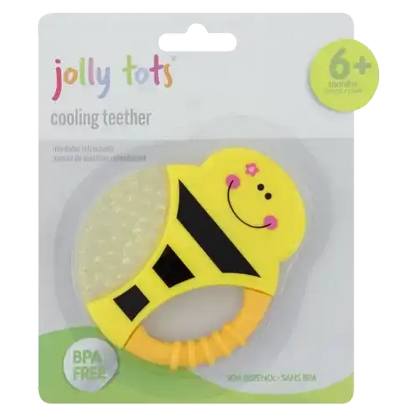 Image of Jolly Tots Bug Themed Cooling Teether 6 Months +