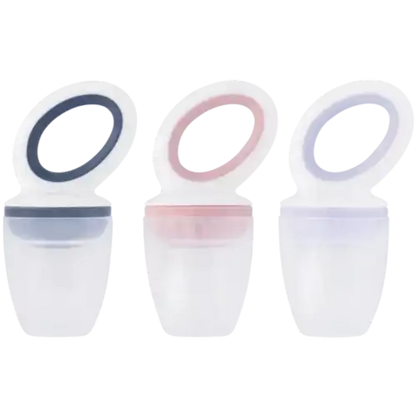 Image of Jolly Tots Silicone Fruit Feeder 6 Months + (Colour May Vary)