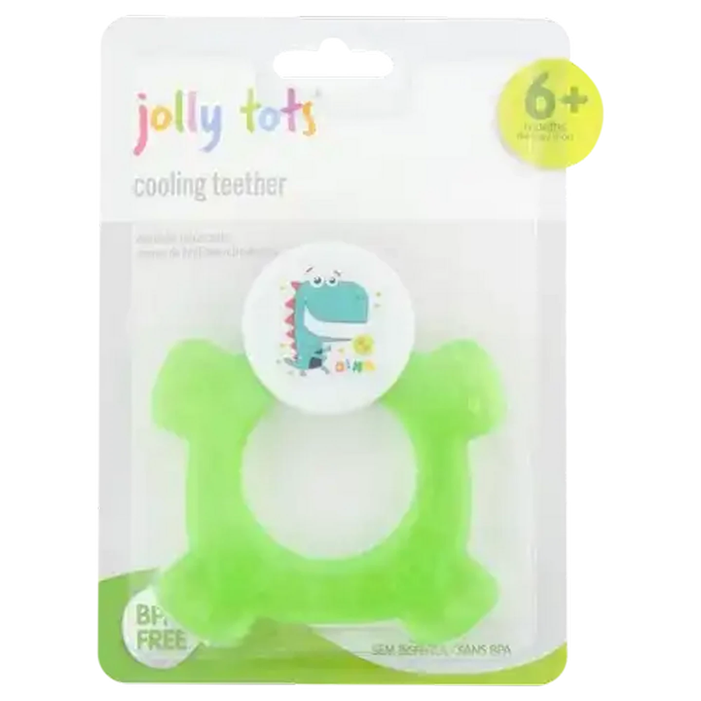 Image of Jolly Tots Cooling Teether 6 Months + (Colour May Vary)