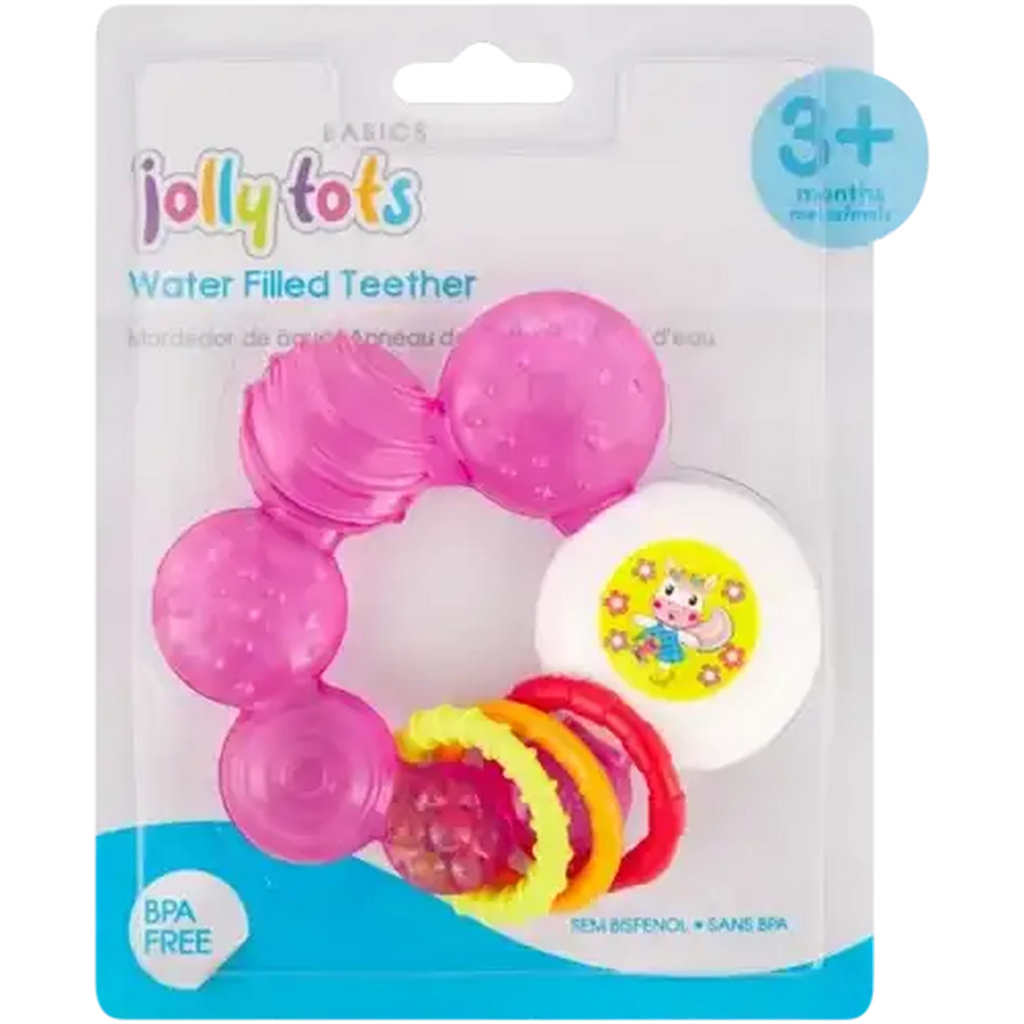 Image of Jolly Tots Cooling Teether 3 Months +