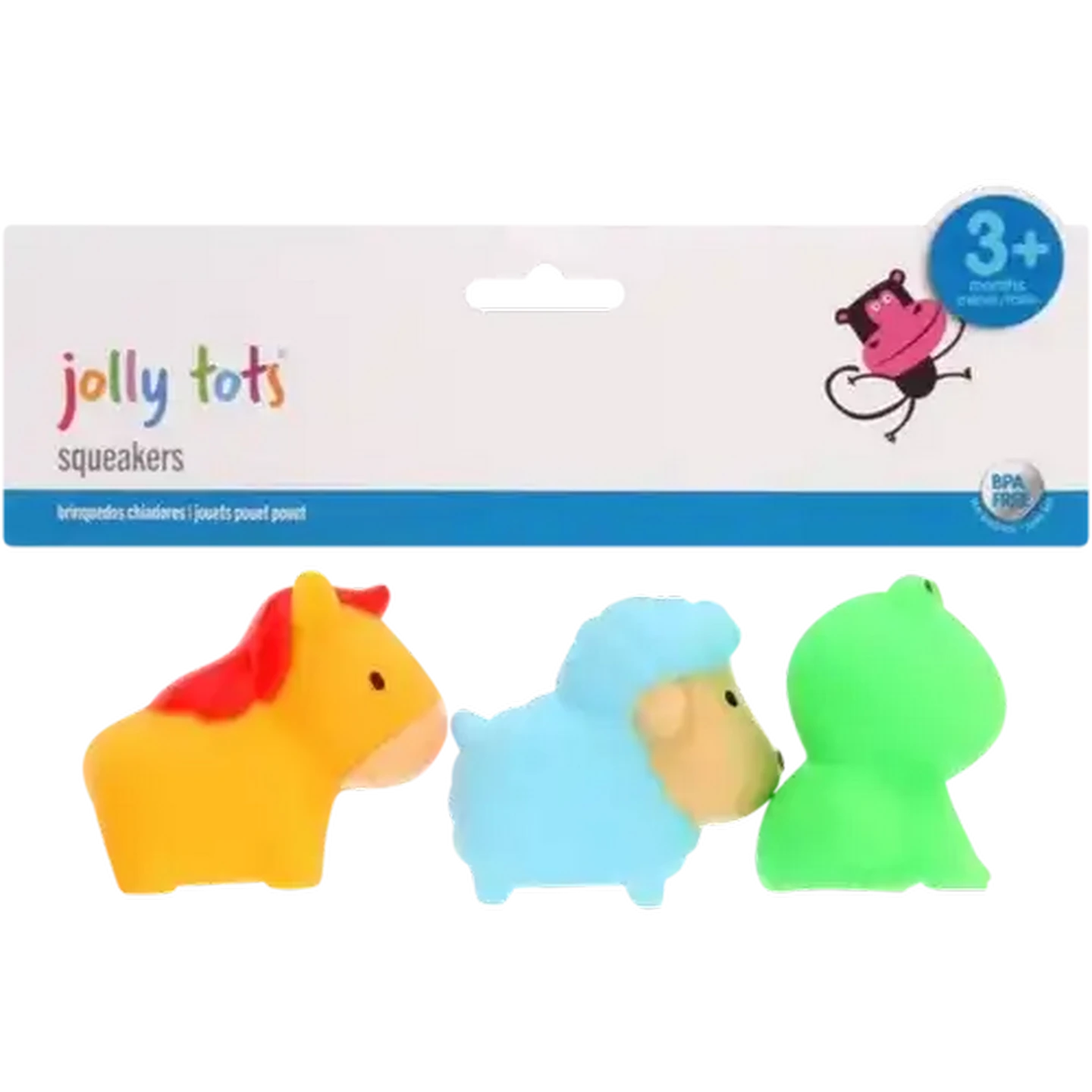 Image of Jolly Tots Vinyl Toys 3 Piece