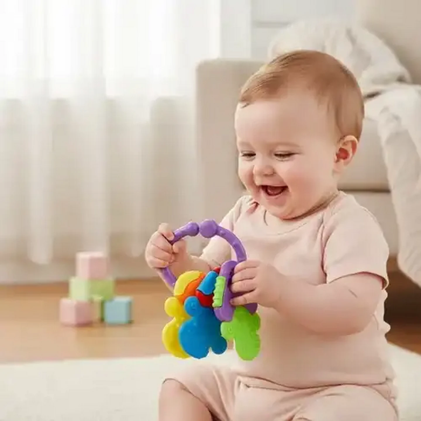 Image of Jolly Tots Rattle Toy 3 Months+