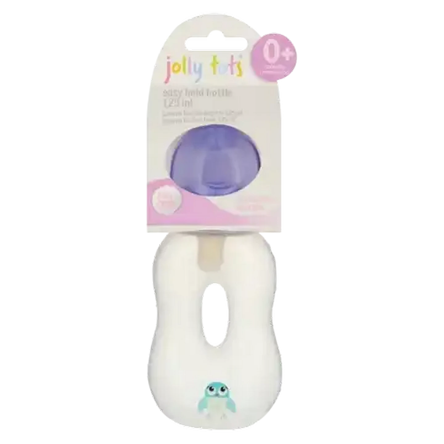 Image of Jolly Tots Easy Hold Feeding Bottle 125ml