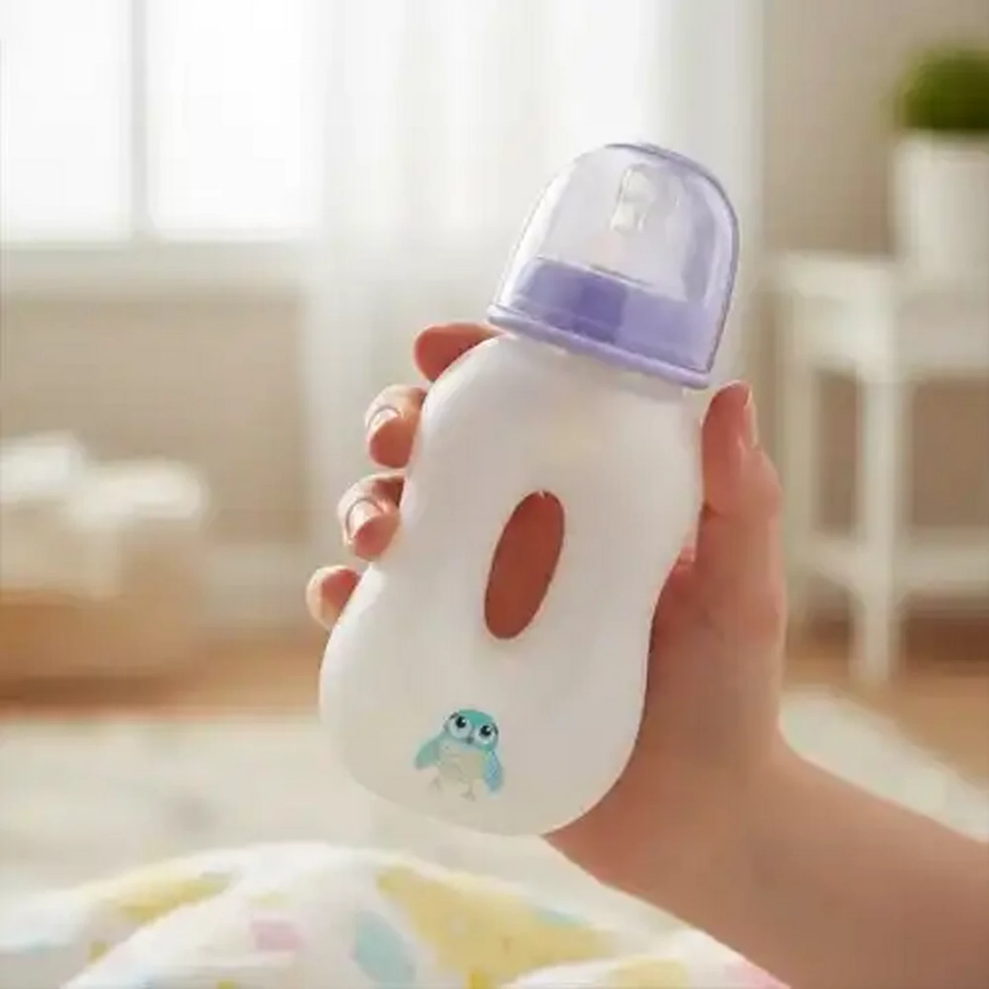 Image of Jolly Tots Easy Hold Feeding Bottle 125ml