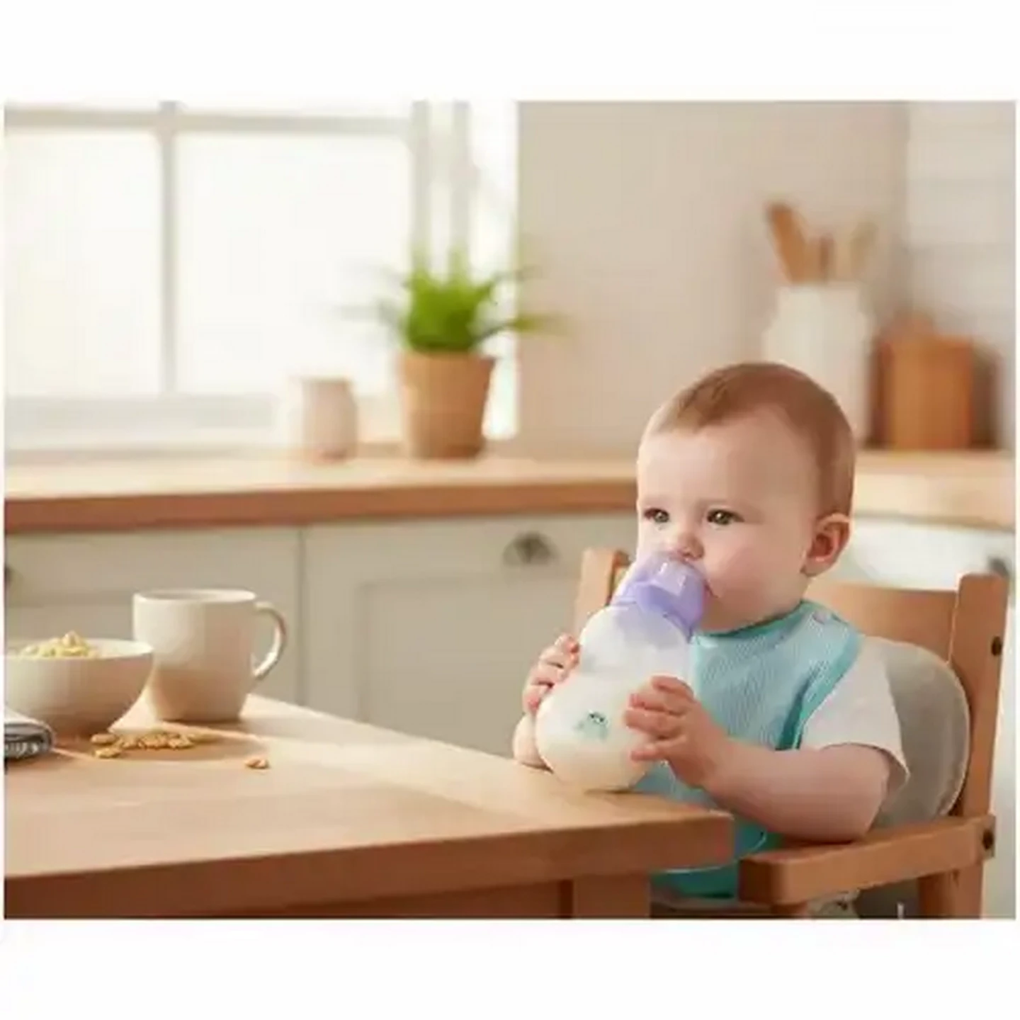 Image of Jolly Tots Easy Hold Feeding Bottle 125ml
