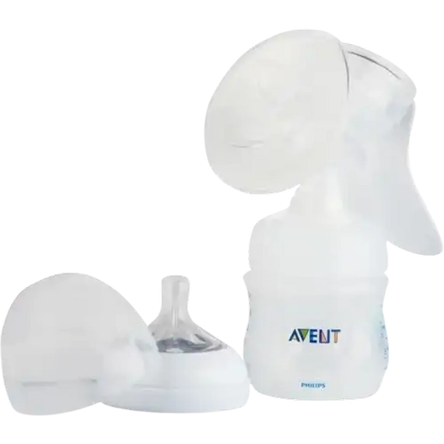 Image of Avent Manual Breast Pump & Bottle 3 Piece
