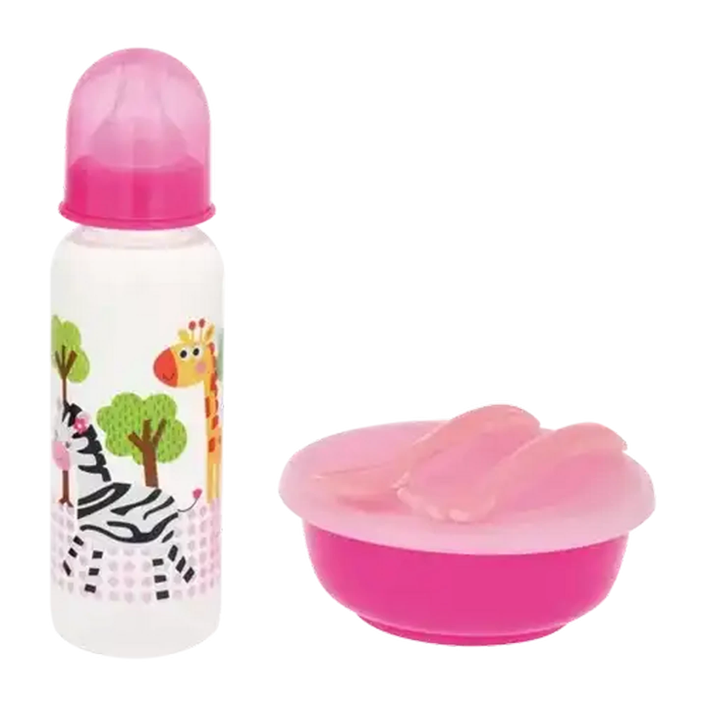 Image of Jolly Tots 6 Months Bottle & Bowl Value Pack 250ml