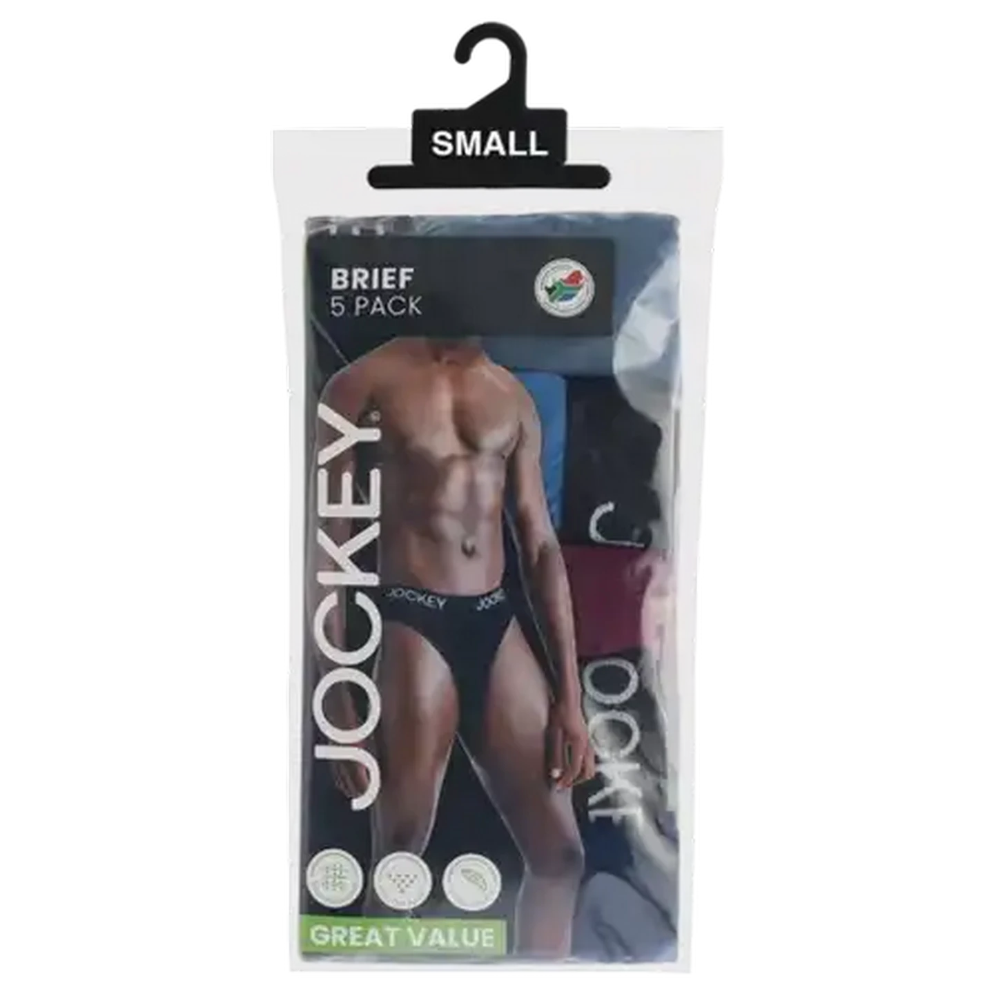 Image of Jockey Men's Small Brief 5-Pack