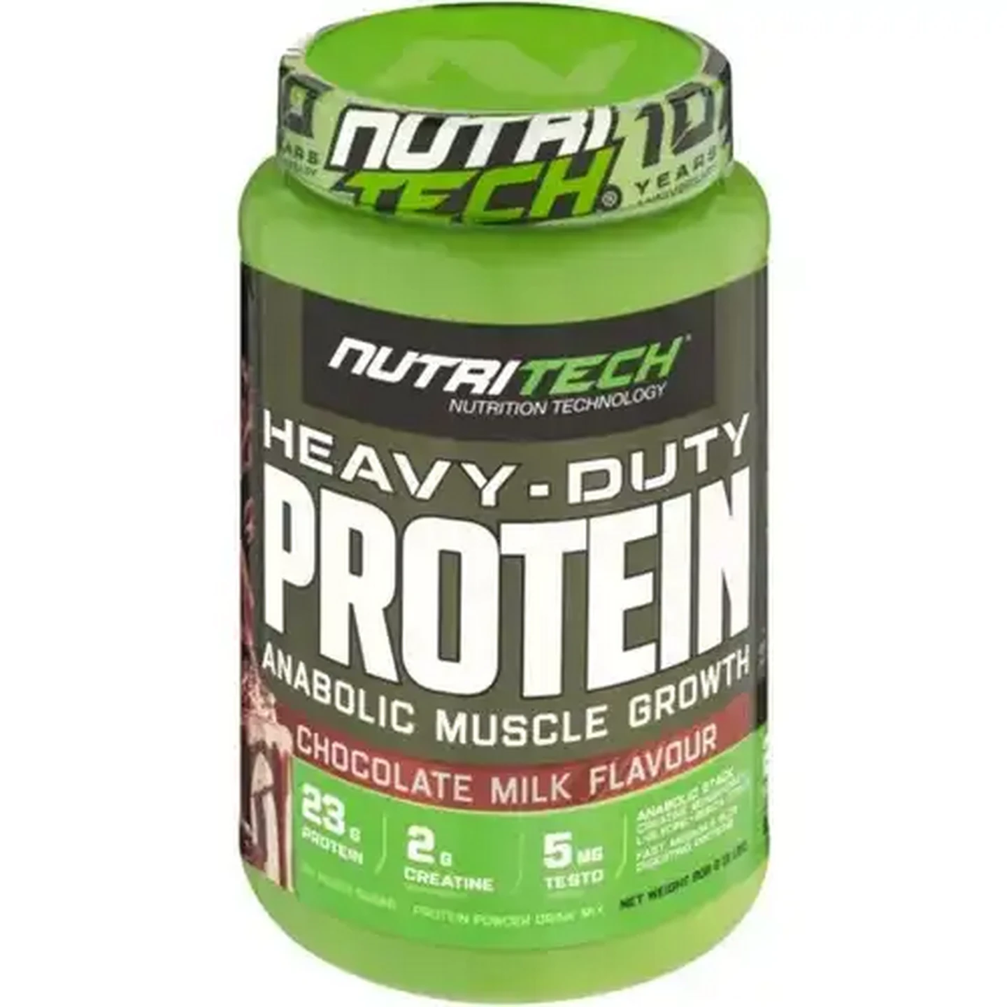 Image of NutriTech Chocolate Milk Flavour Heavy-Duty Protein 908g