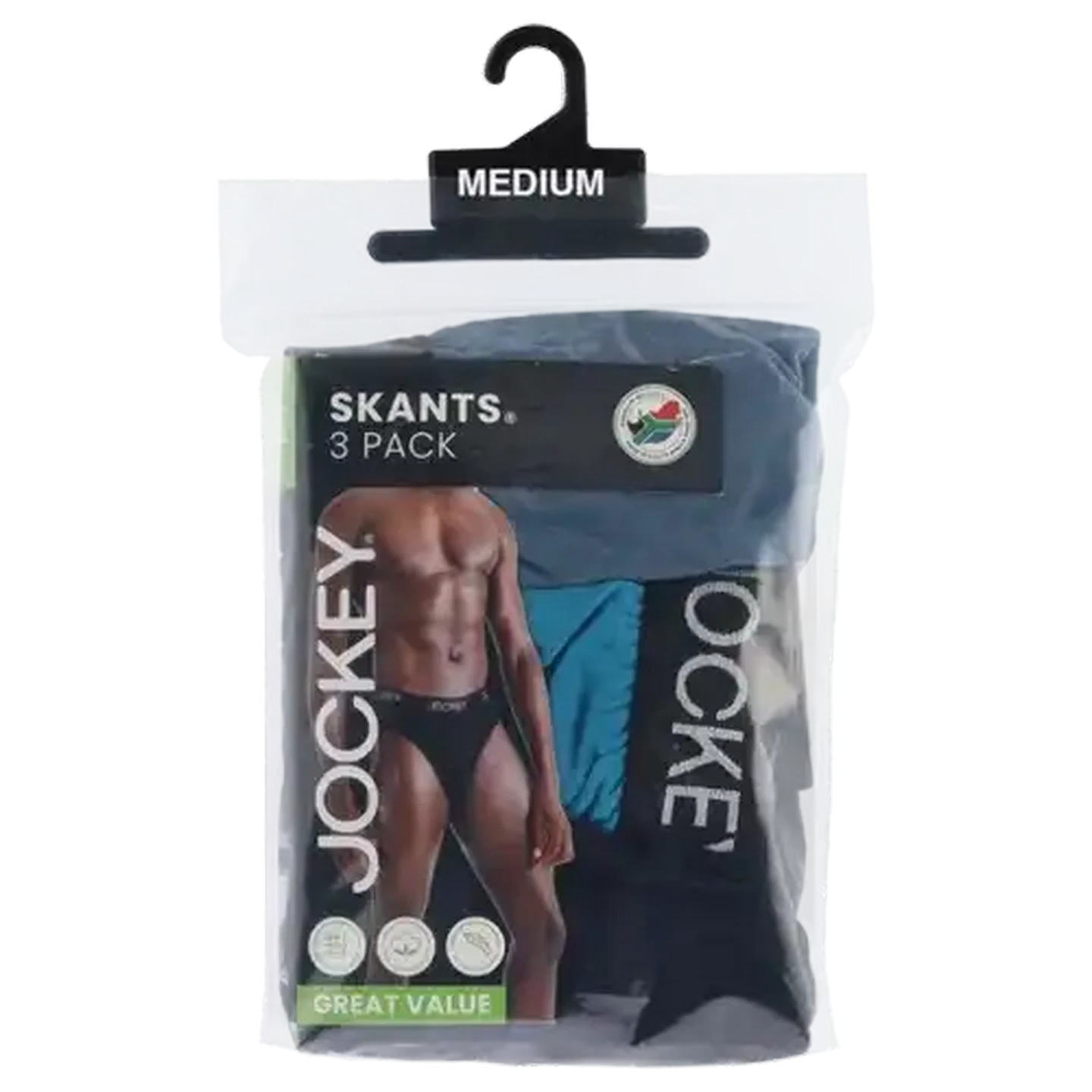 Image of Jockey Men's Medium Skants 3 Pack