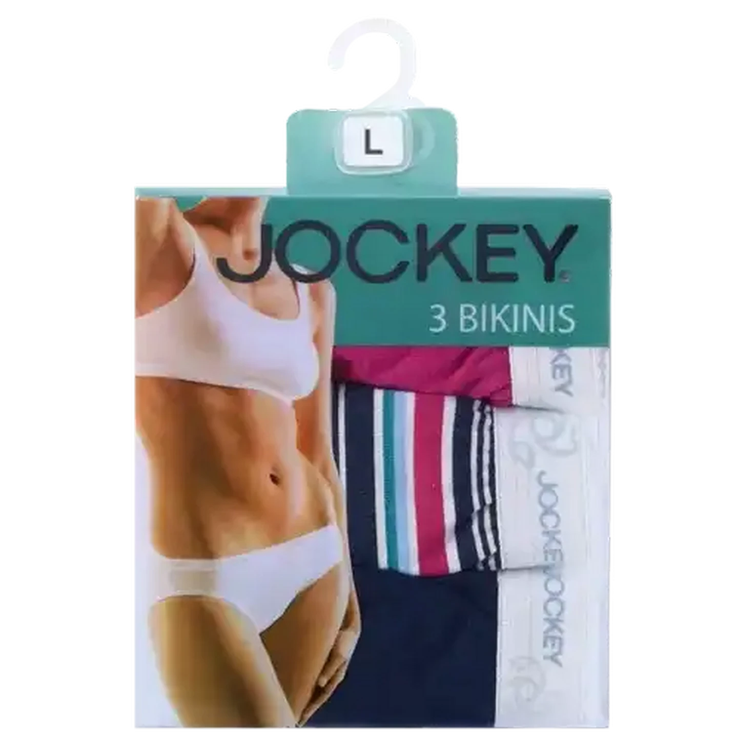 Image of Jockey Ladies Large Bikinis 3 Pack