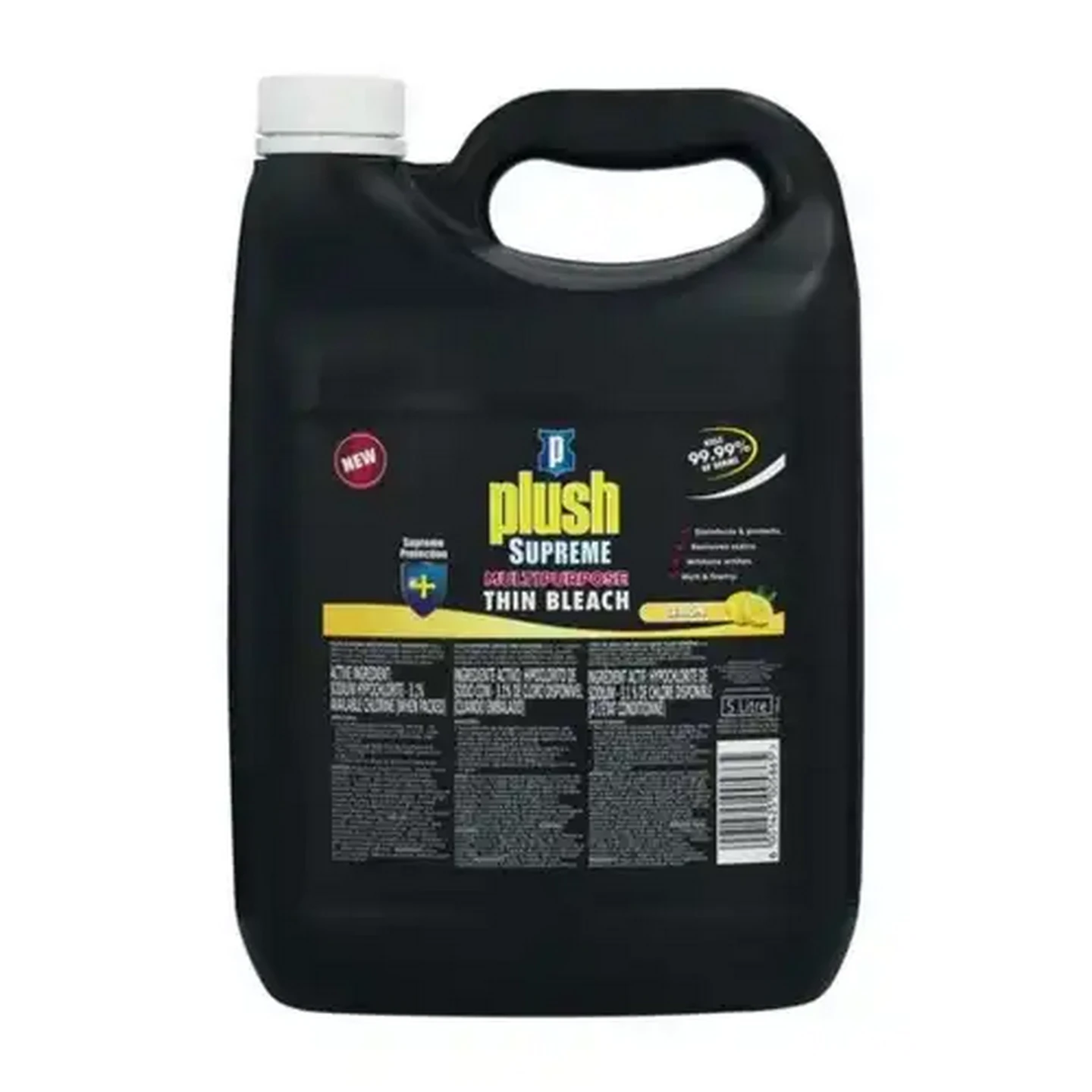 Image of Plush Supreme Lemon Multipurpose Thin Bleach 5L