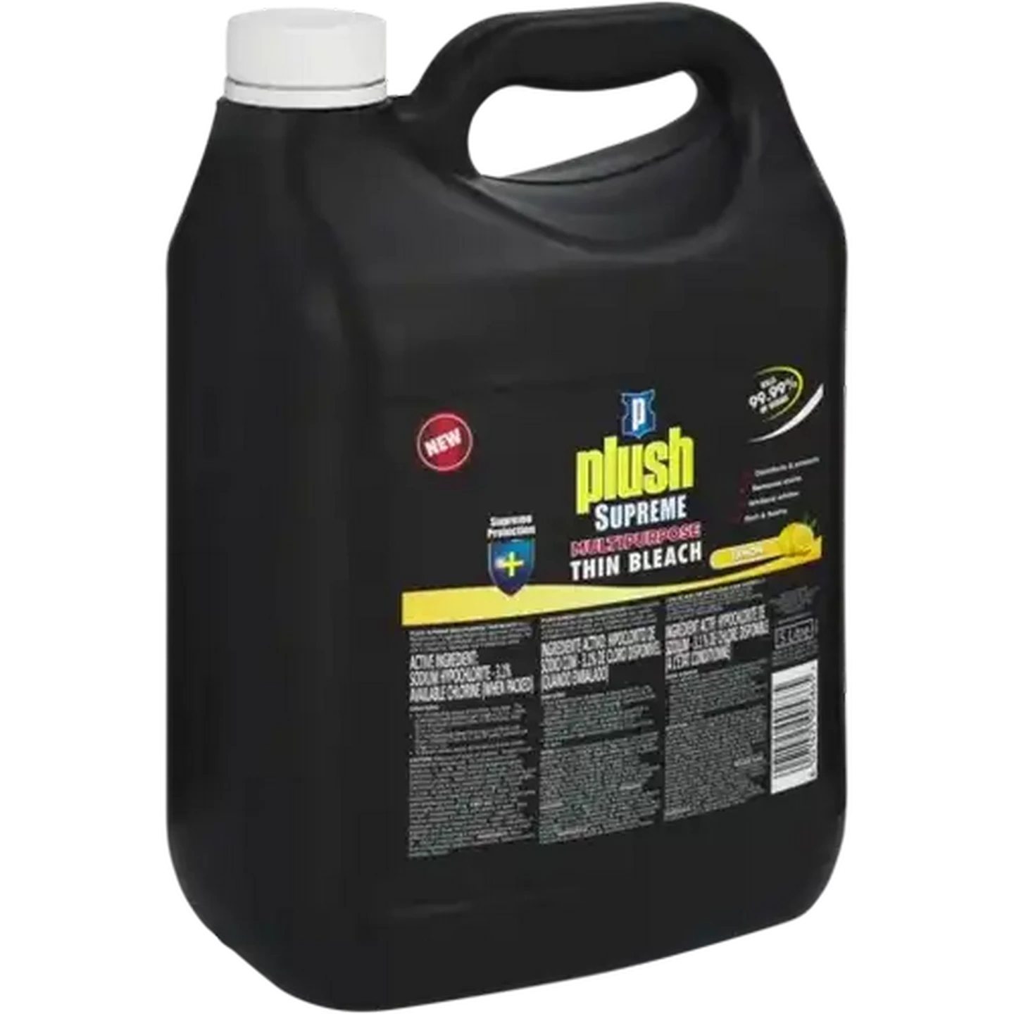 Image of Plush Supreme Lemon Multipurpose Thin Bleach 5L