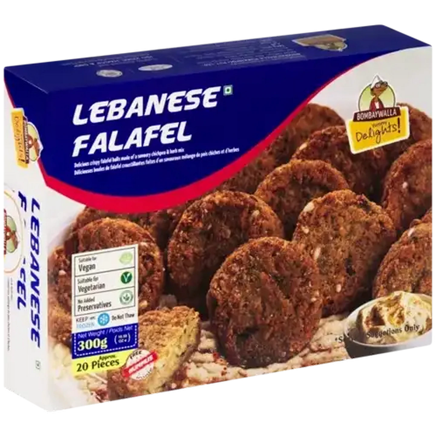 Image of Bombaywalla Frozen Lebanese Falafel 300g