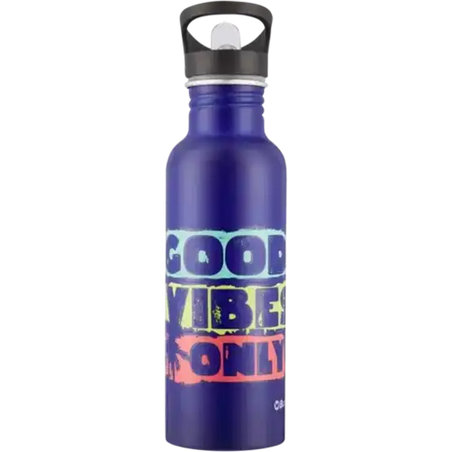 Image of Butterfly Good Vibes Aluminium Water Bottle 750ml (Colour May Vary)