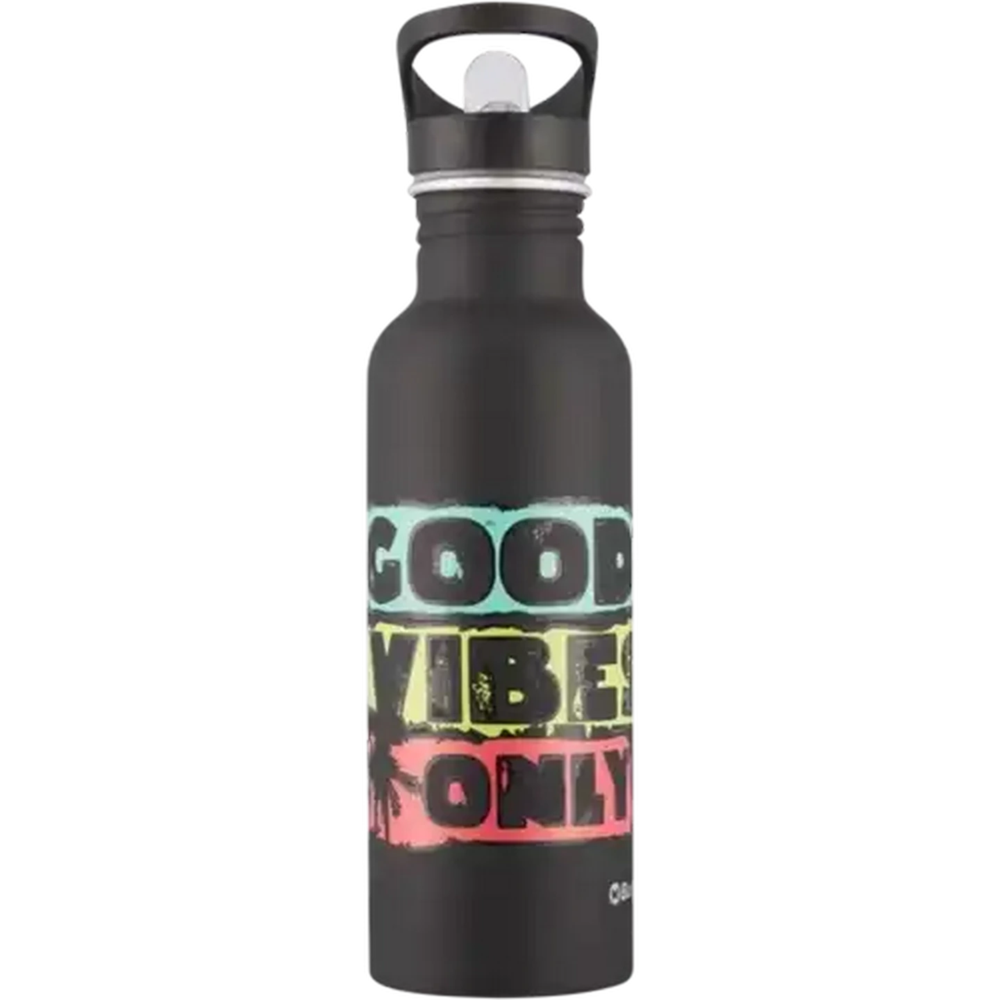 Image of Butterfly Good Vibes Aluminium Water Bottle 750ml (Colour May Vary)