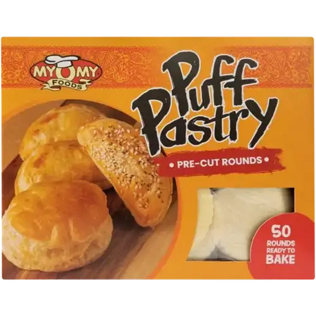 Checkers Sixty60 | MyOMy Foods Frozen Pre-Cut Puff Pastry Rounds