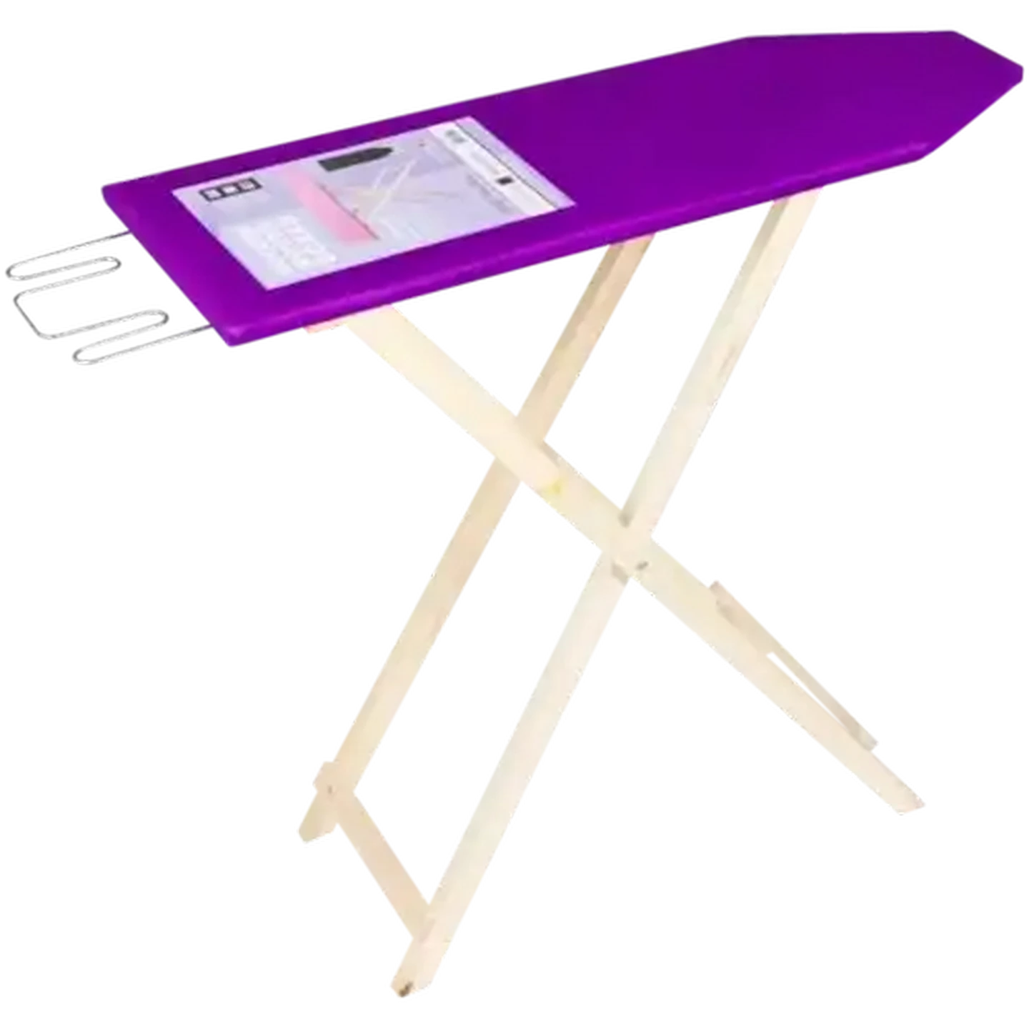 Image of Profile Concepts Purple Wooden Ironing Board 900mm