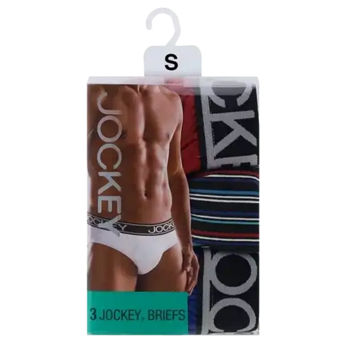 Image of Jockey Mens Small Briefs 3-Pack