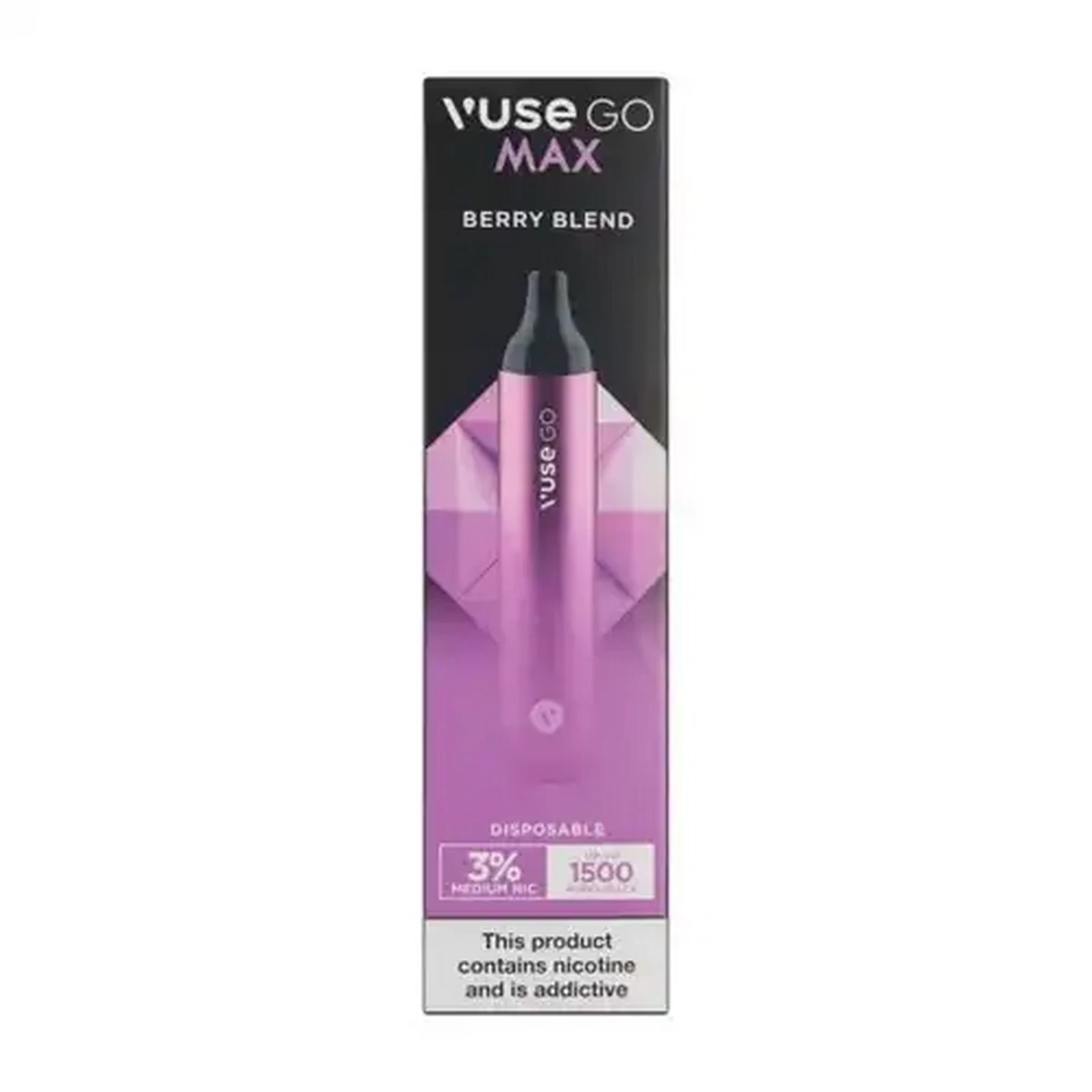 Checkers Sixty60 | Vuse Go Max Berry Blend 3% Nicotine Disposable ePod  (Non-Refundable. Non-Returnable.)