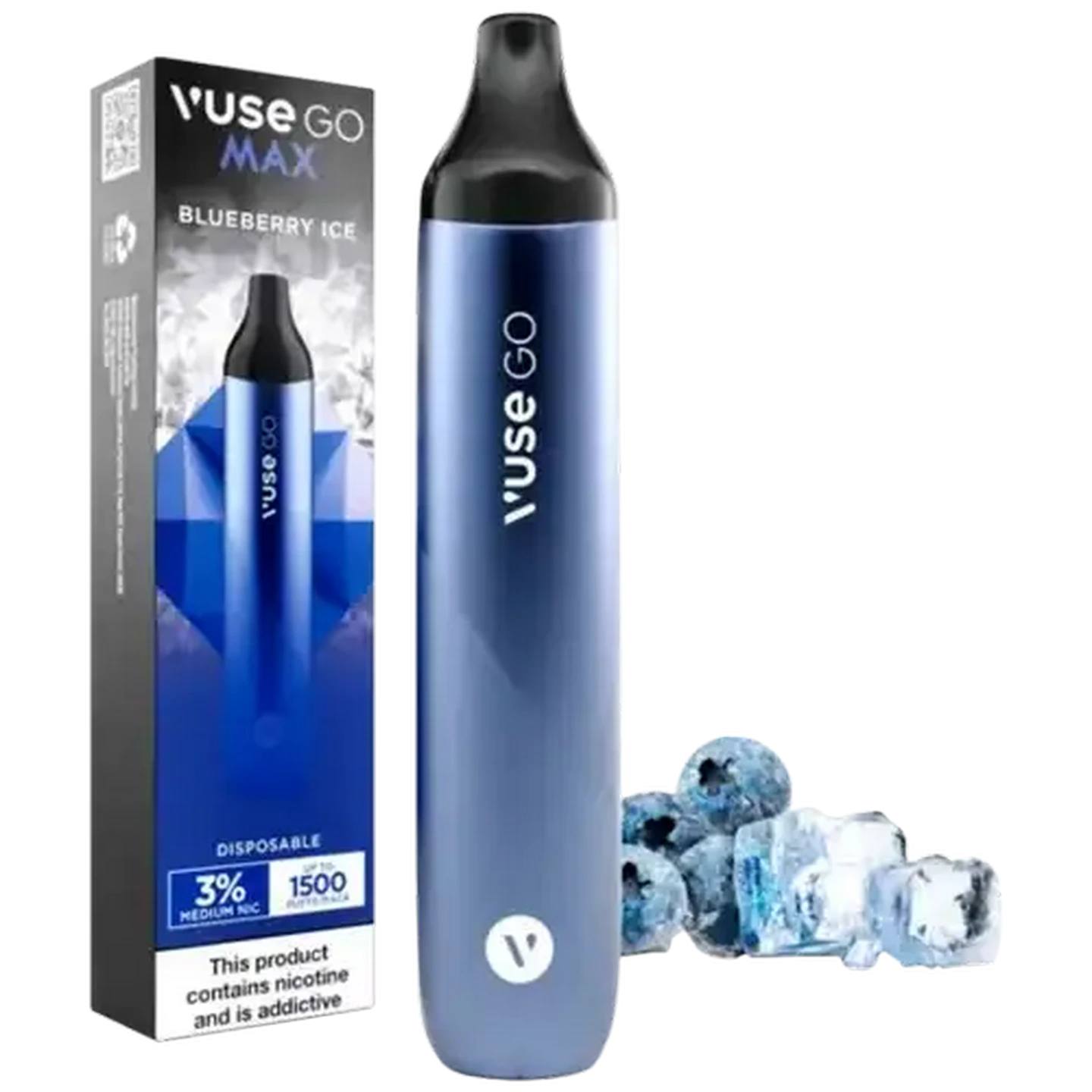 Checkers Sixty60 | Vuse Go Max Blueberry Ice 3% Nicotine