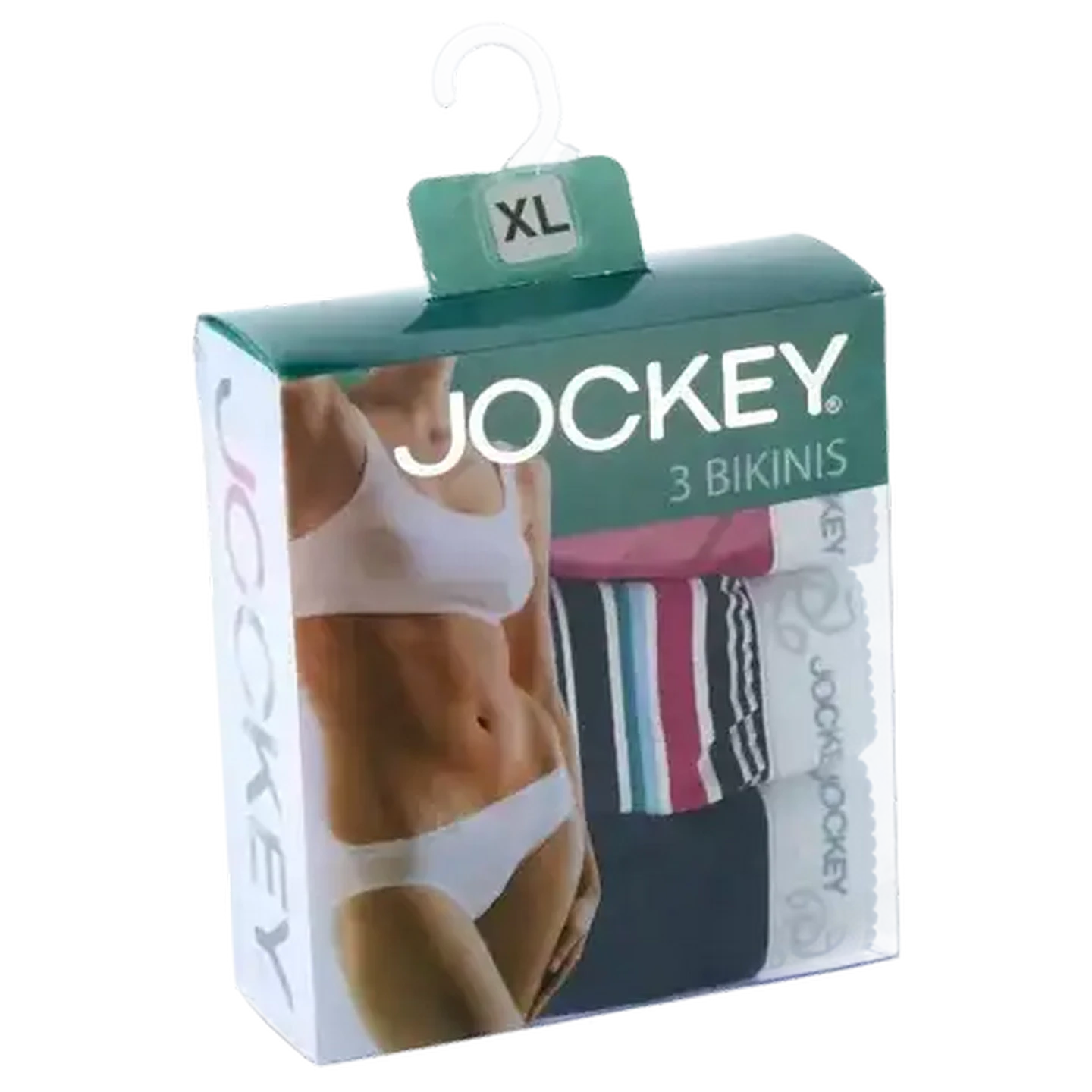 Image of Jockey Ladies Extra Large Bikinis 3 Pack