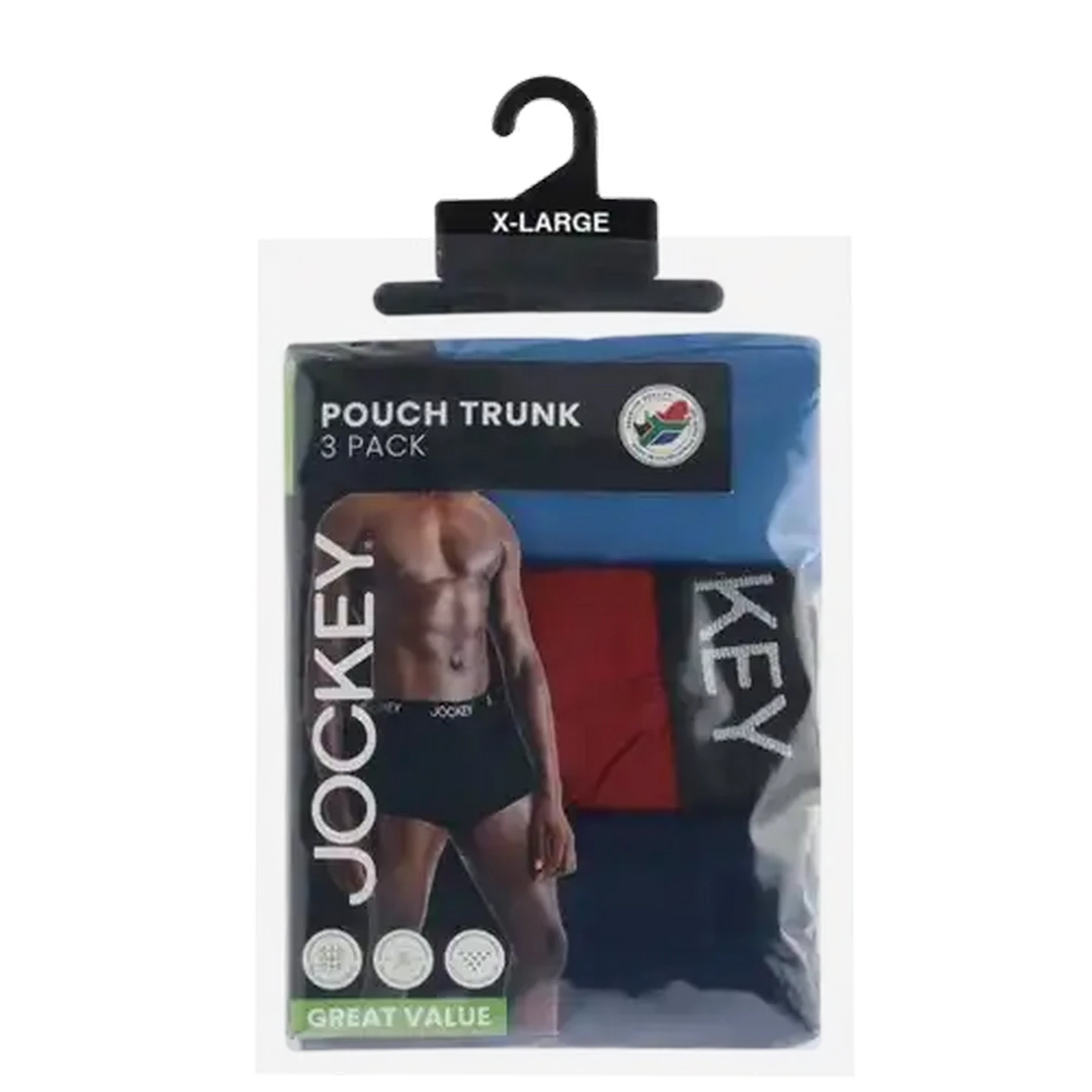 Checkers Sixty60 | Jockey Men's Extra Large Pouch Trunk 3-Pack