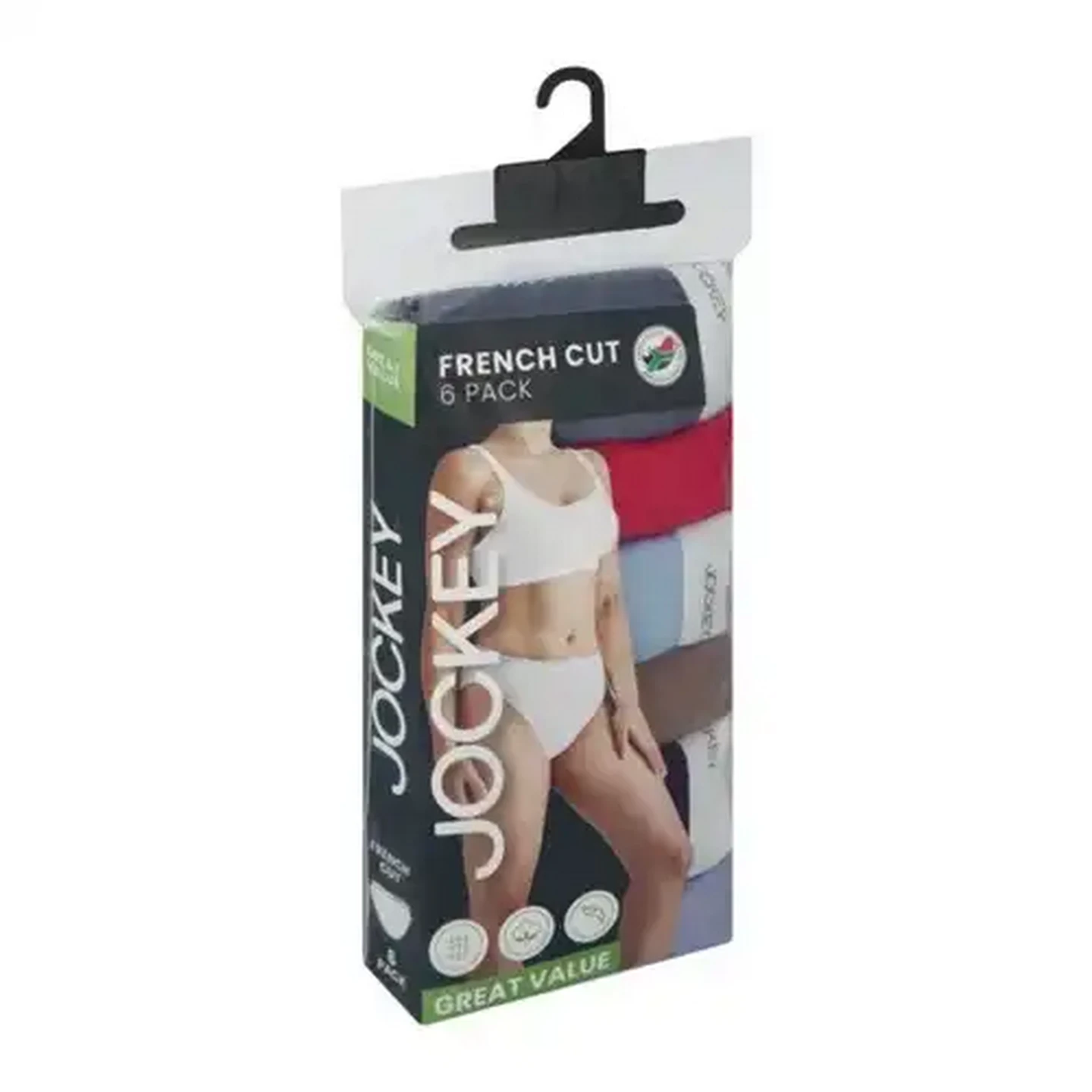Image of Jockey Ladies Small French Cut Briefs 6-Pack