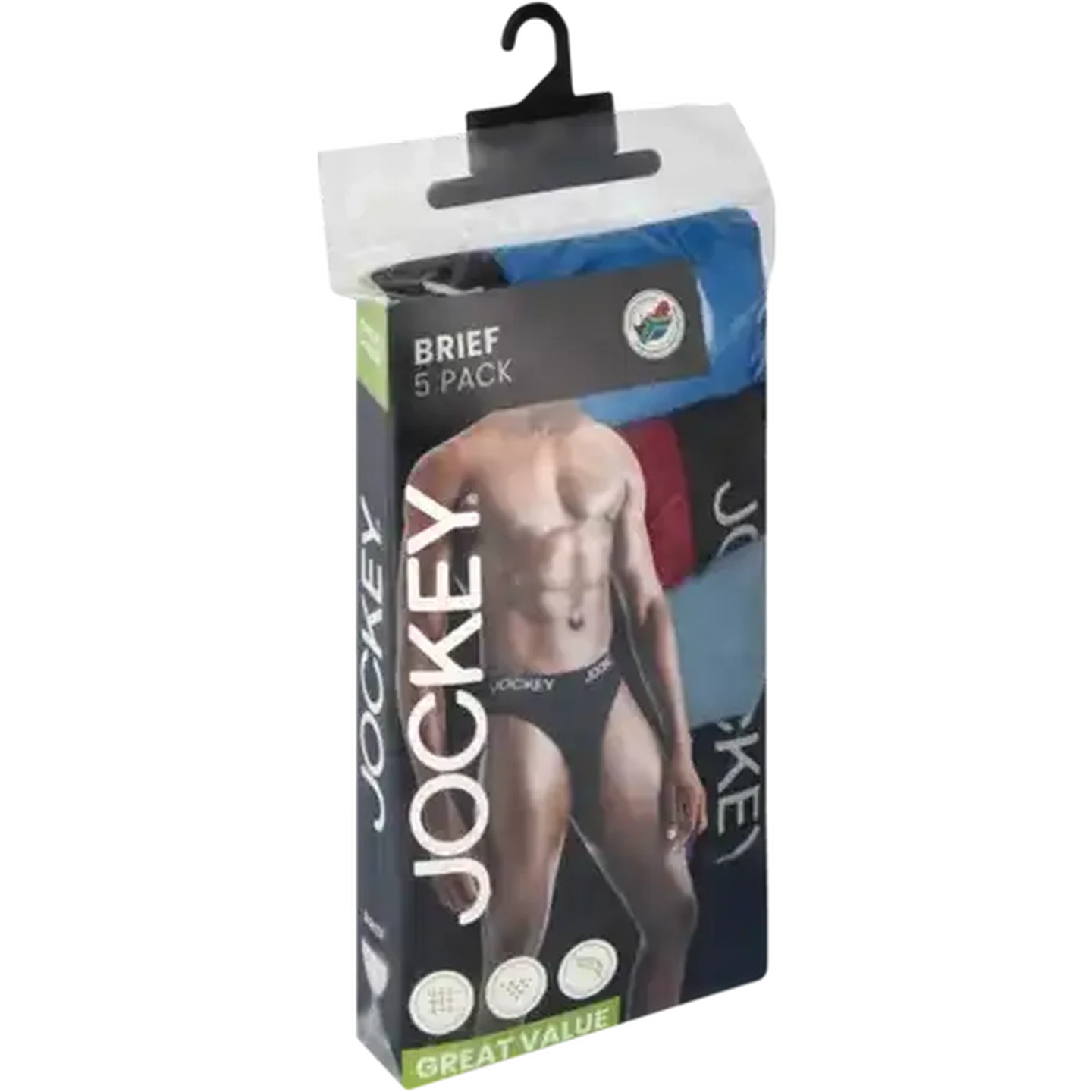 Image of Jockey Men's Medium Briefs 5-Pack