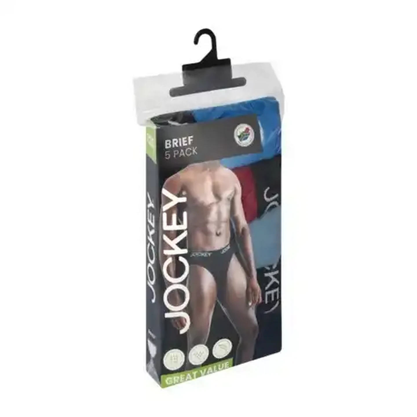 Image of Jockey Men's Large Brief 5-Pack
