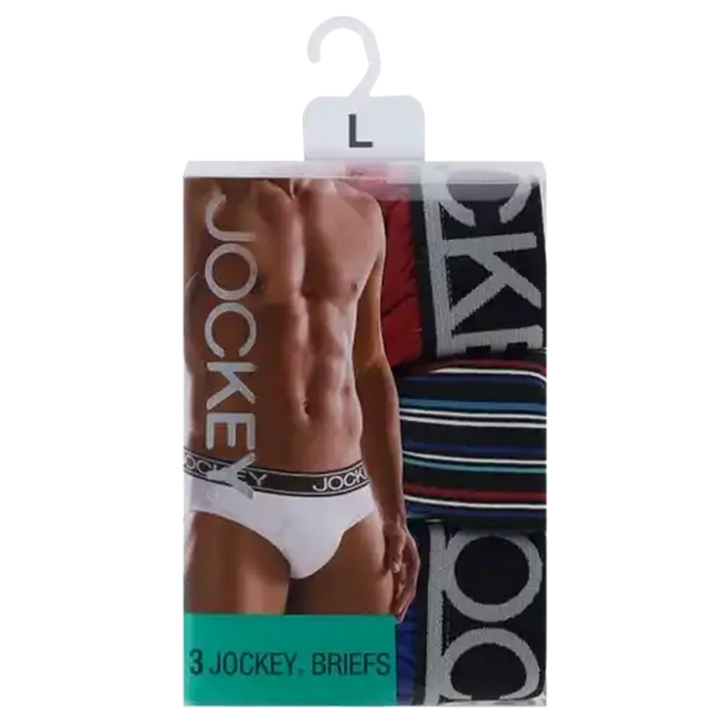 Image of Jockey Mens Large Briefs 3-Pack