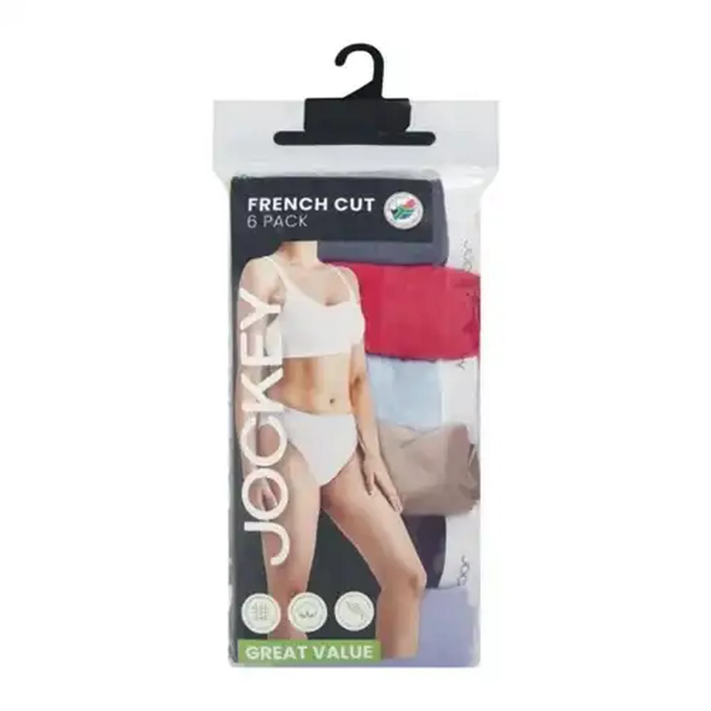 Image of Jockey Ladies Medium French Cut Briefs 6-Pack