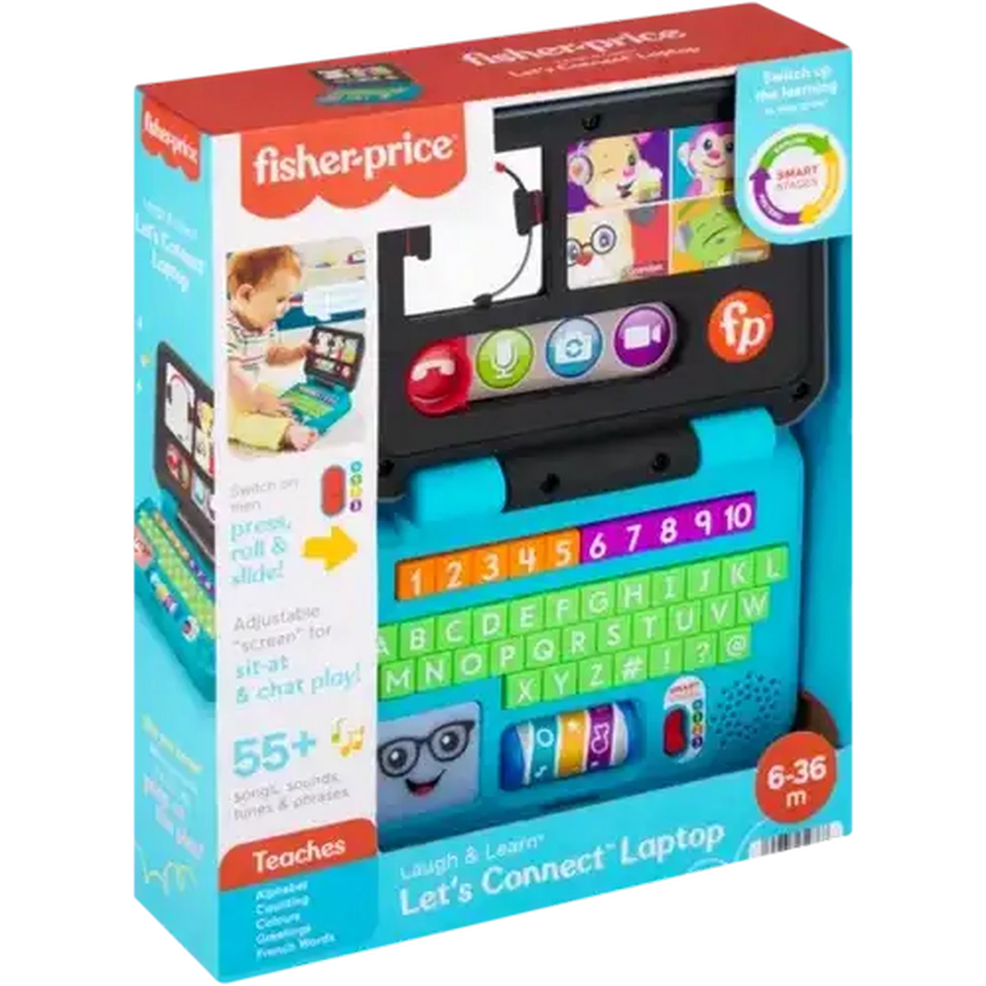 Image of Fisher-Price Laugh & Learn Let's Connect Laptop