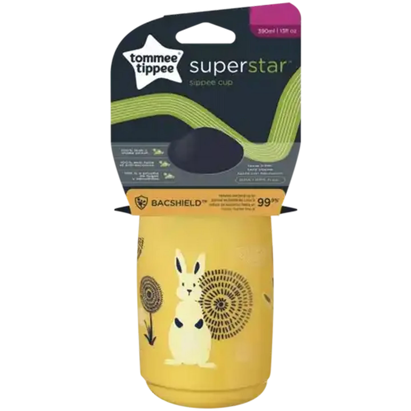 Image of Tommee Tippee Yellow Sipper Cup 390ml 36 Months+