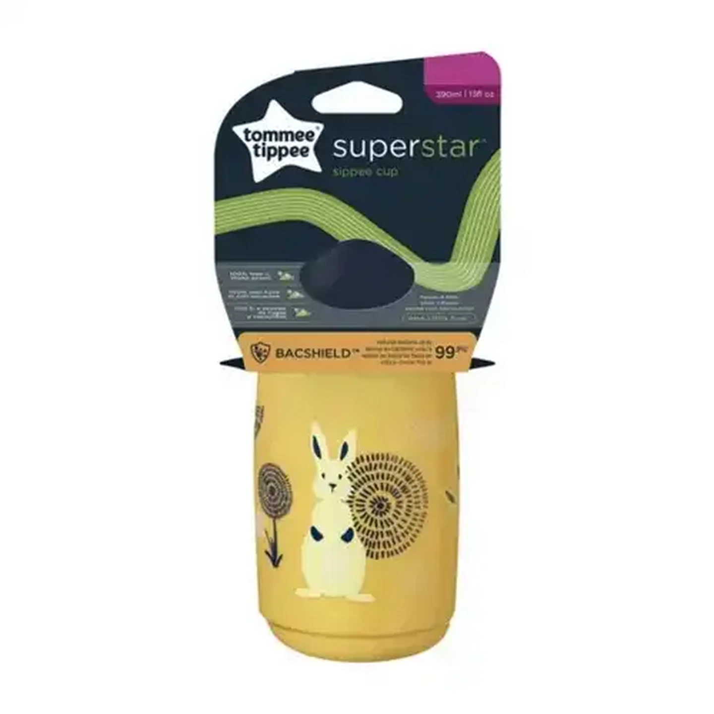 Image of Tommee Tippee Yellow Sipper Cup 390ml 36 Months+