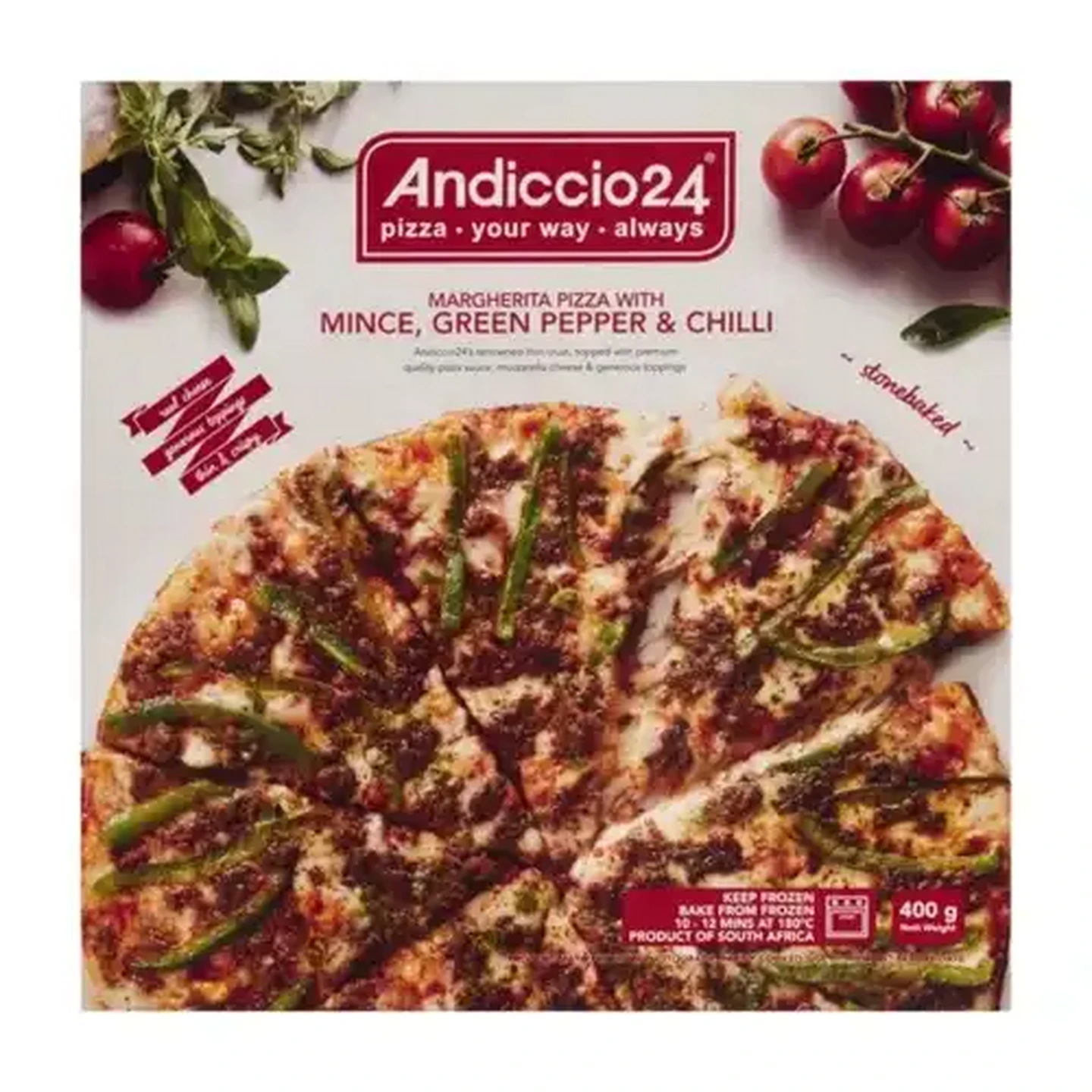 Checkers Sixty60 | Andiccio24 Frozen Mince, Green Pepper & Chilli