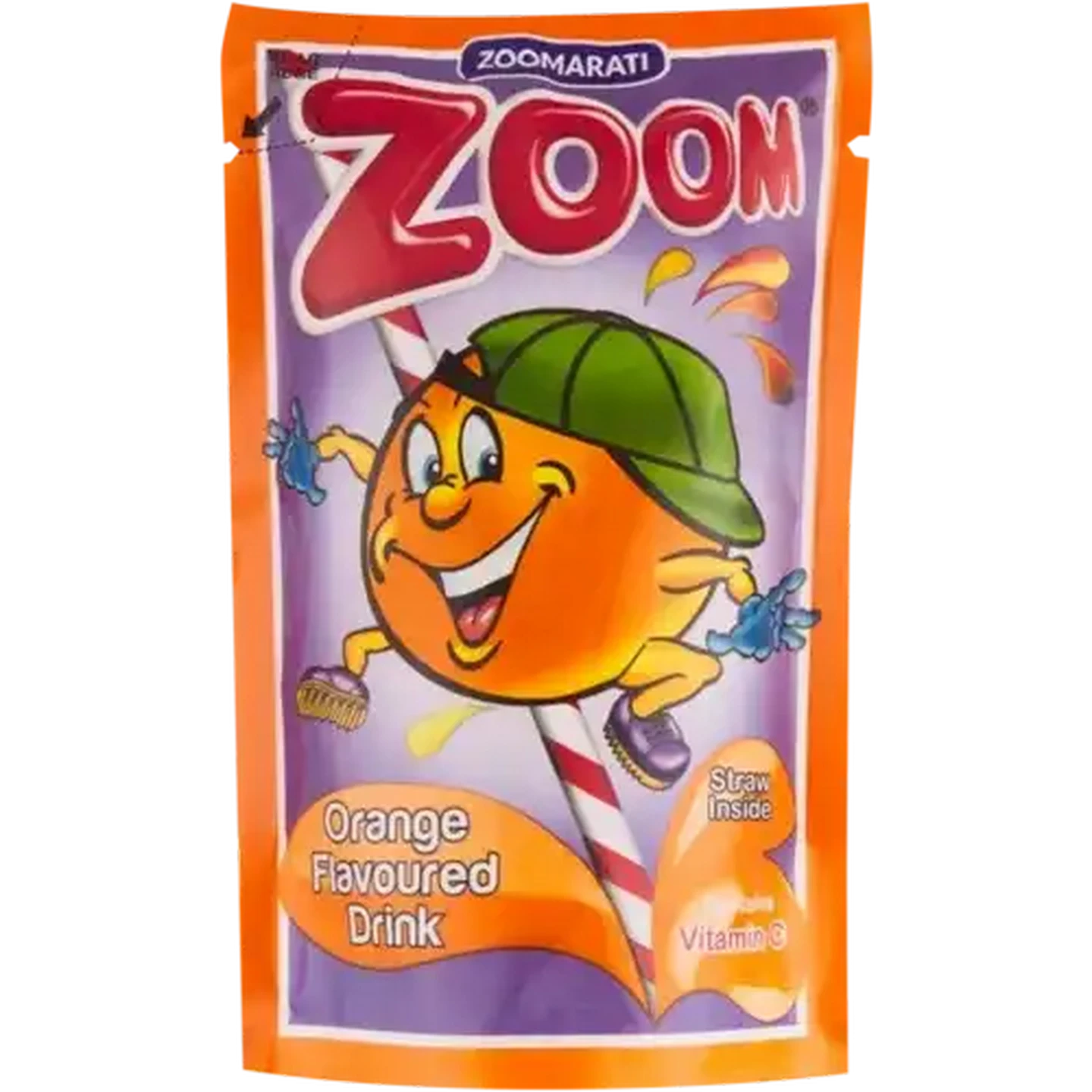 Image of Zoomarati Zoom Orange Flavoured Drink 200ml