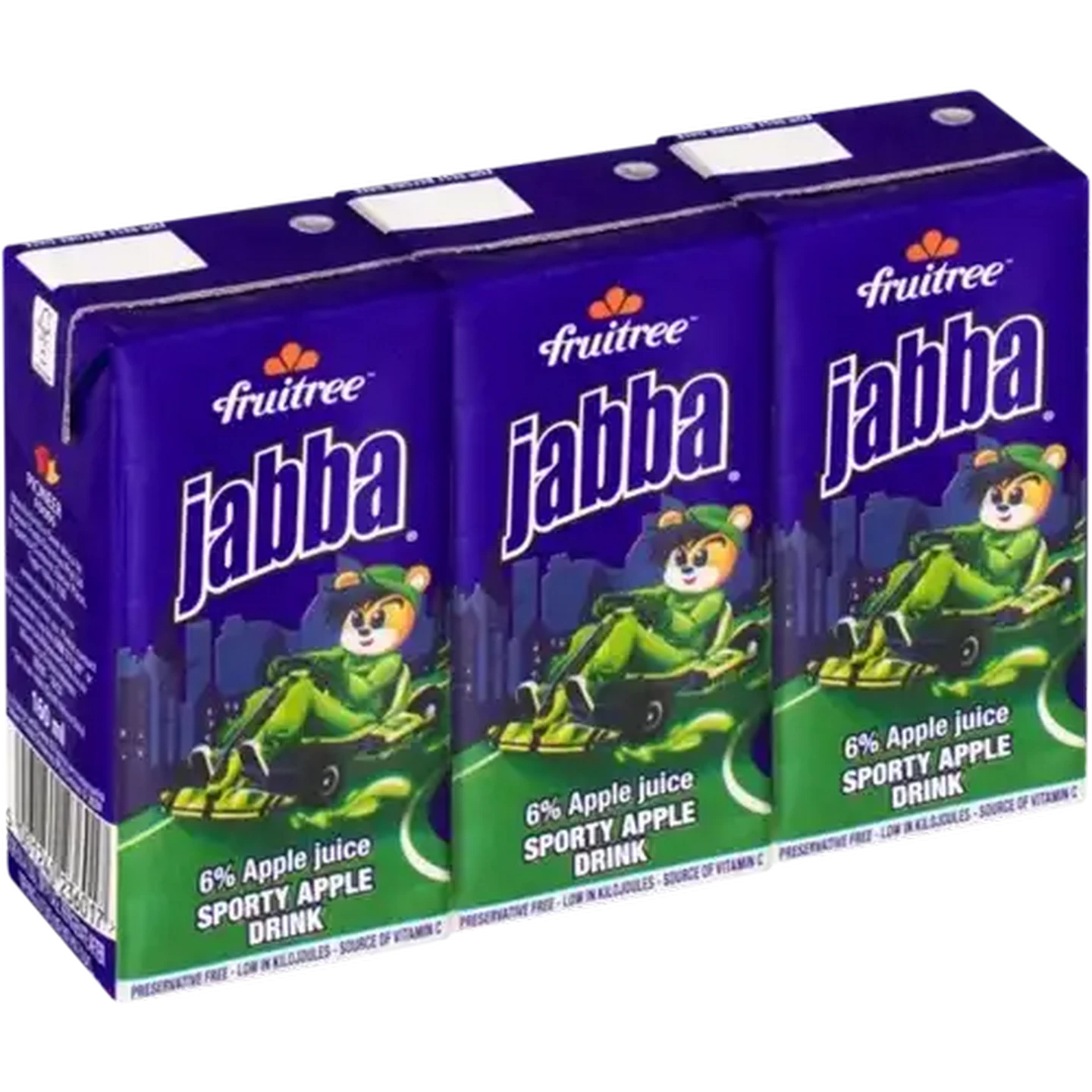 Image of Fruitree Jabba Sporty Apple Drink 3 x 160ml
