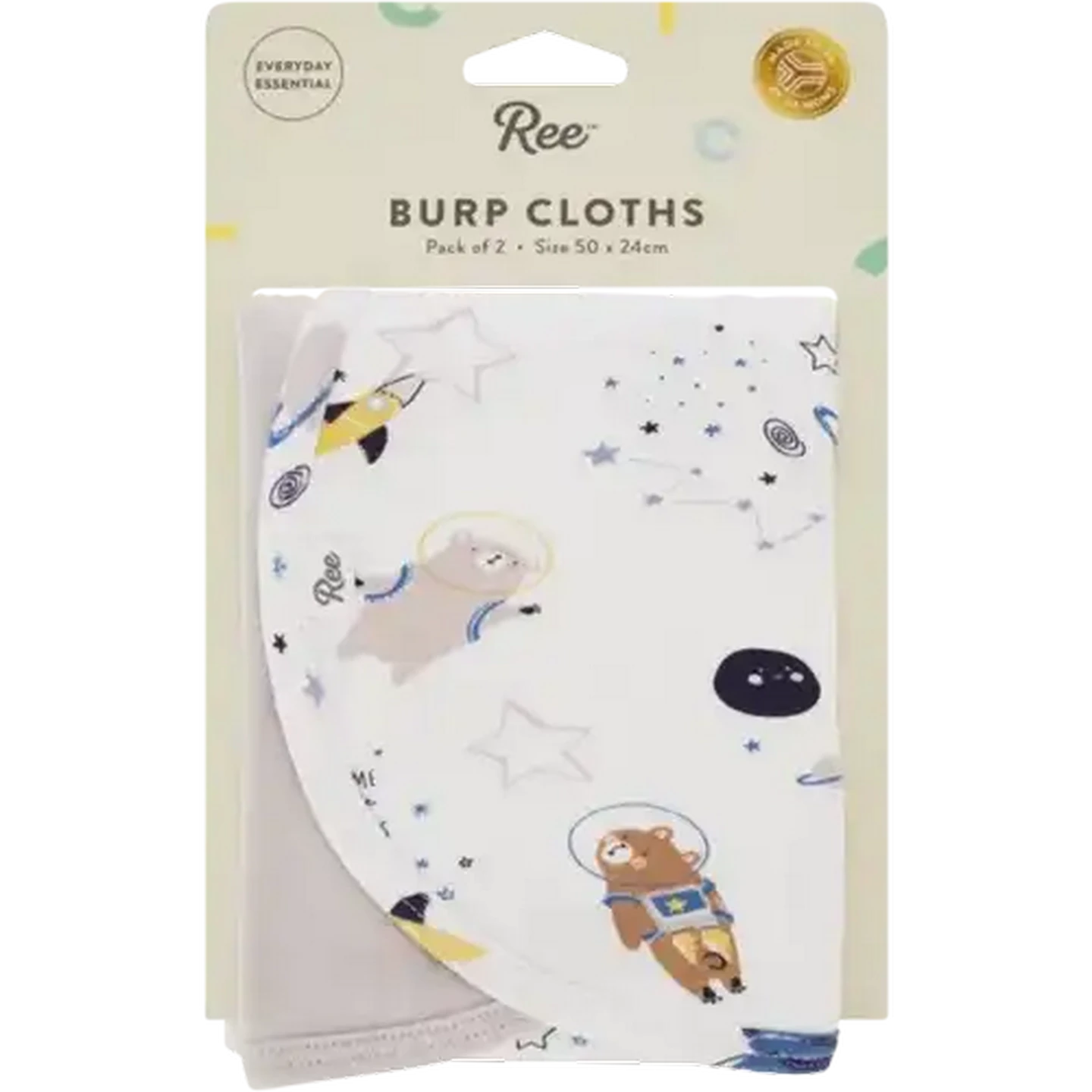 Image of Ree Burp Cloths 2 Pack