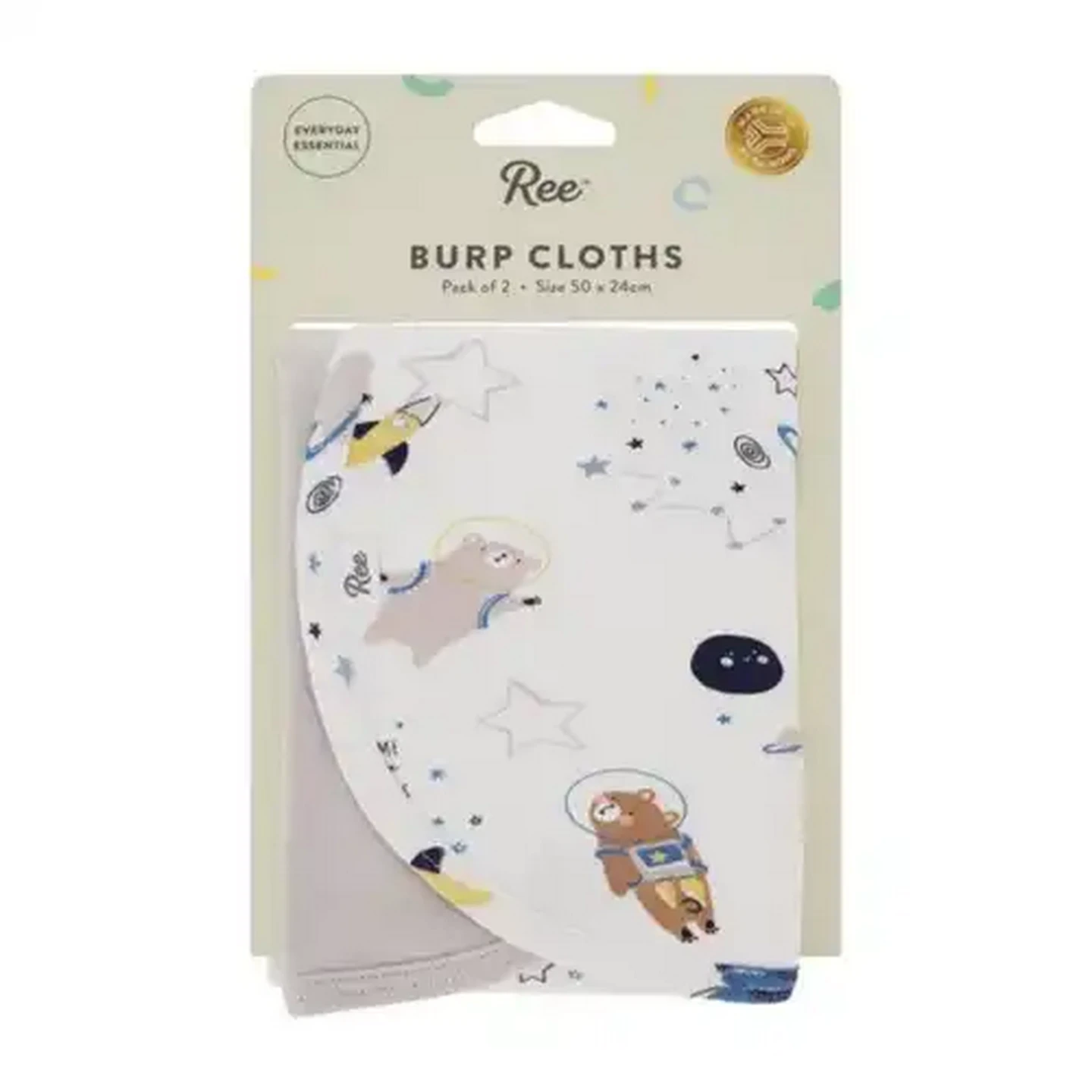Image of Ree Burp Cloths 2 Pack