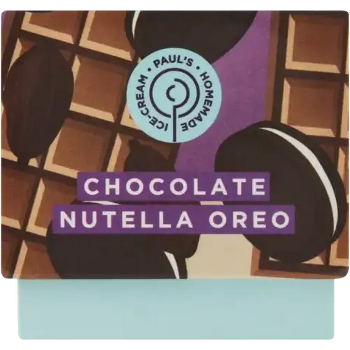 Image of Paul's Homemade Ice Cream Chocolate Nutella Oreo Ice-Cream 200ml