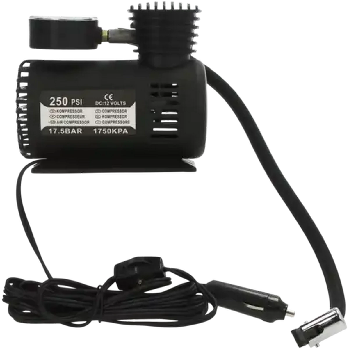 Checkers Sixty60 | Q Premium Black Air Compressor With Bar Gauge