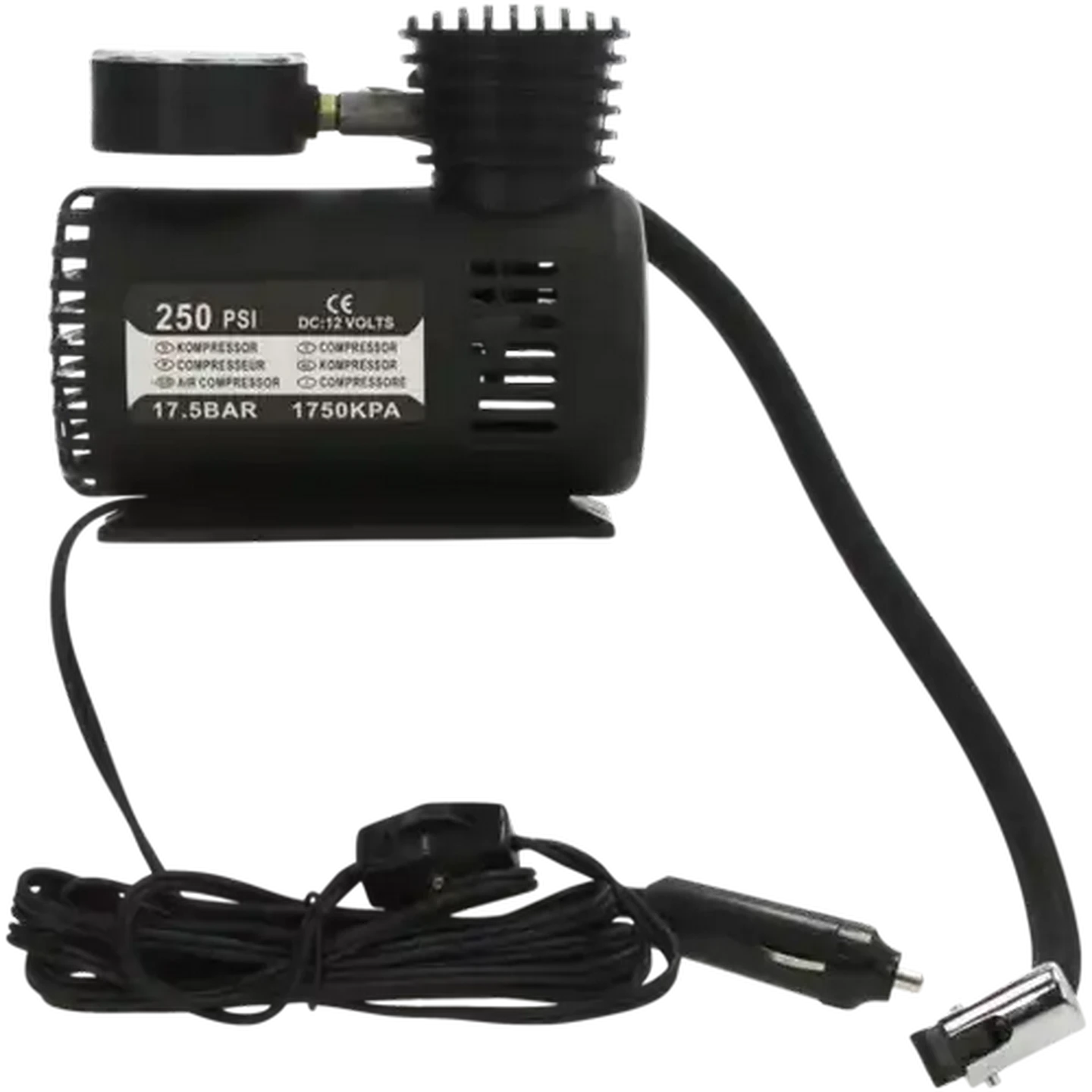 Checkers Sixty60 | Q Premium Black Air Compressor With Bar Gauge